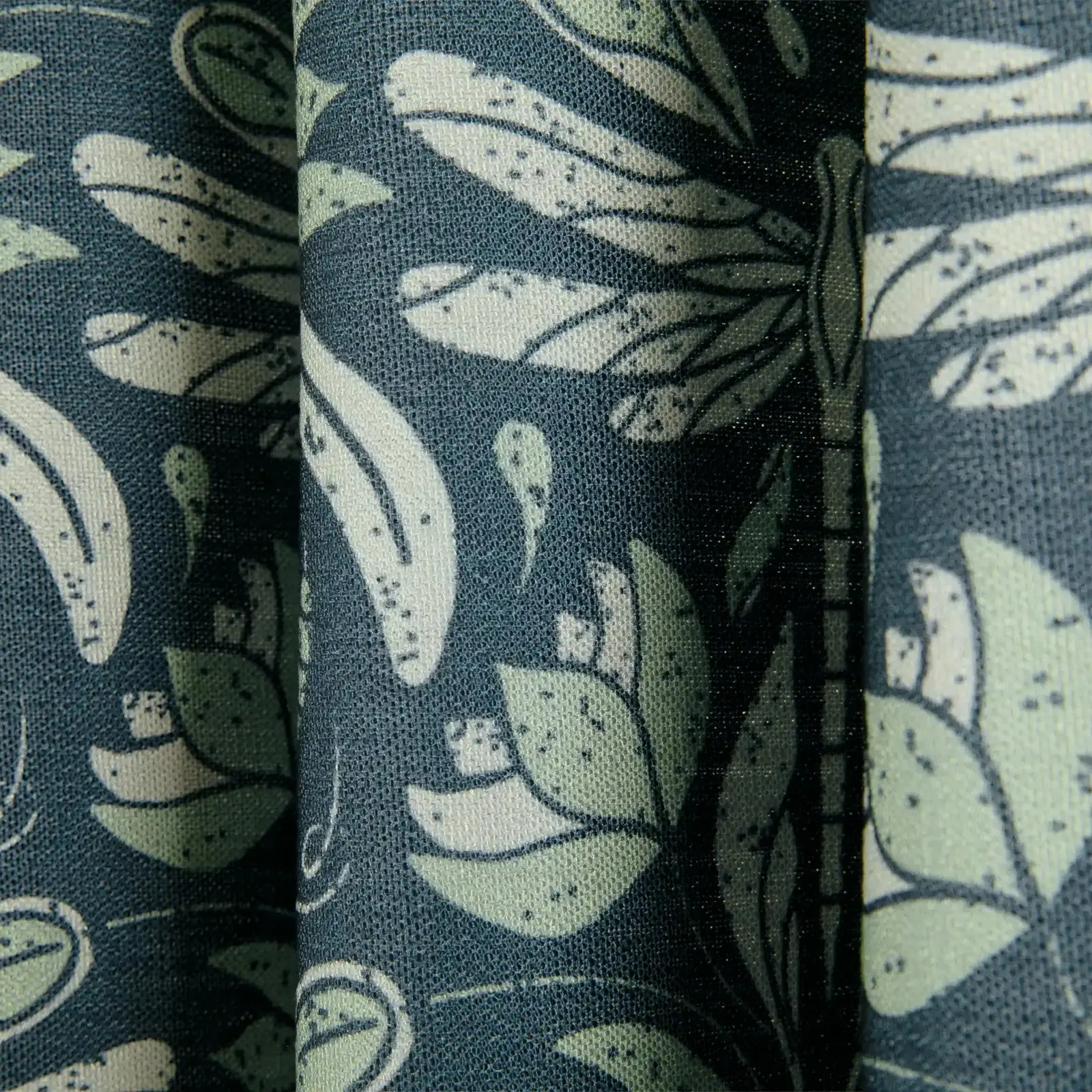 Kate Frost Pattern Cotton Drapery Pleated - Image 16