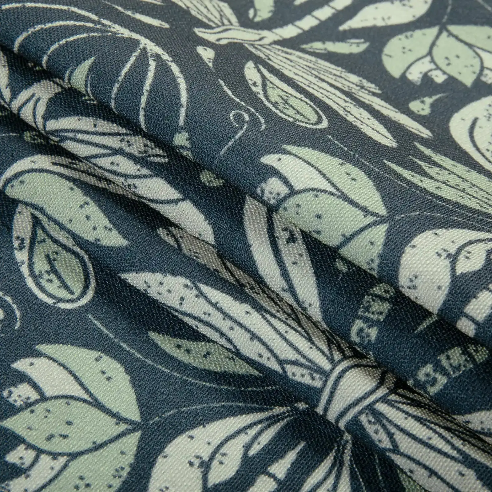 Kate Frost Pattern Cotton Drapery Pleated - Image 17