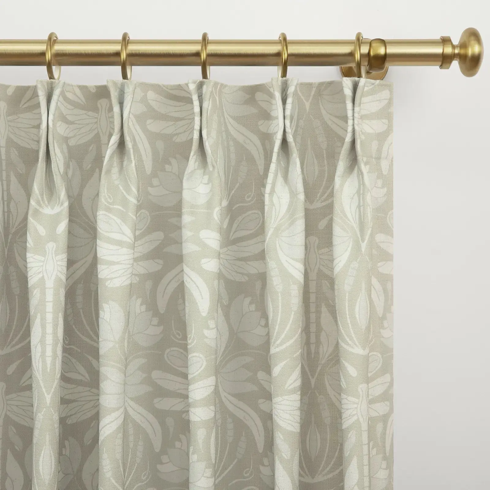 Kate Frost Pattern Cotton Drapery Pleated - Image 27