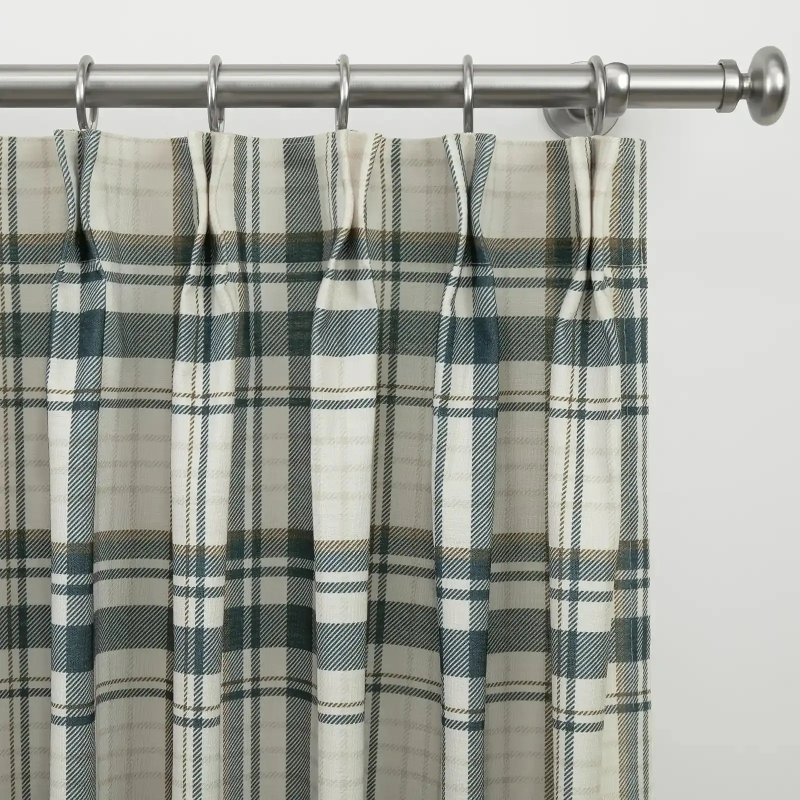 Kim Morrow Print Cotton Curtain Pleated - Image 24