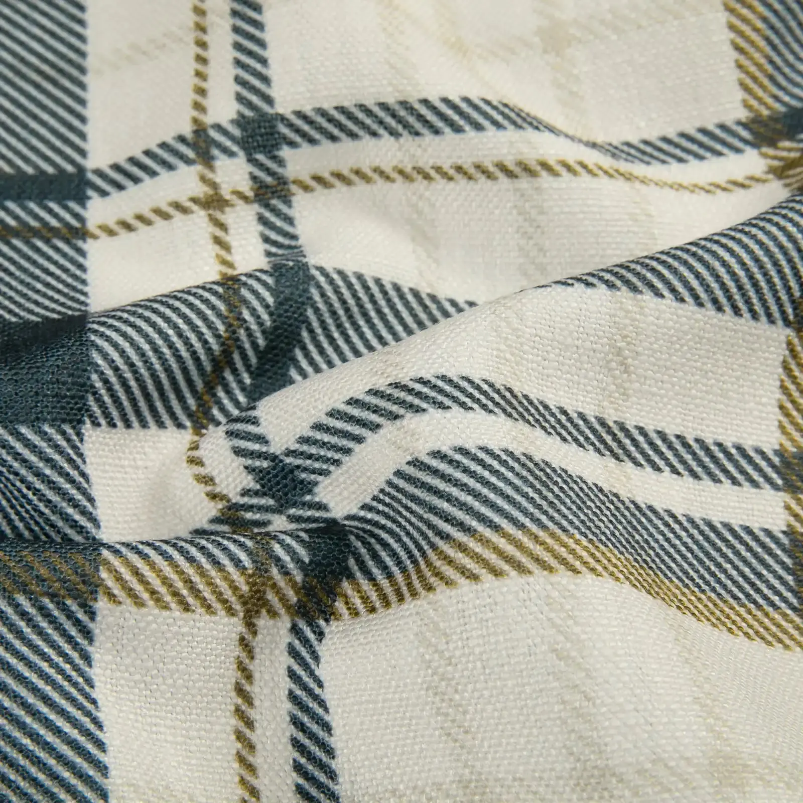 Kim Morrow Print Cotton Curtain Pleated - Image 27