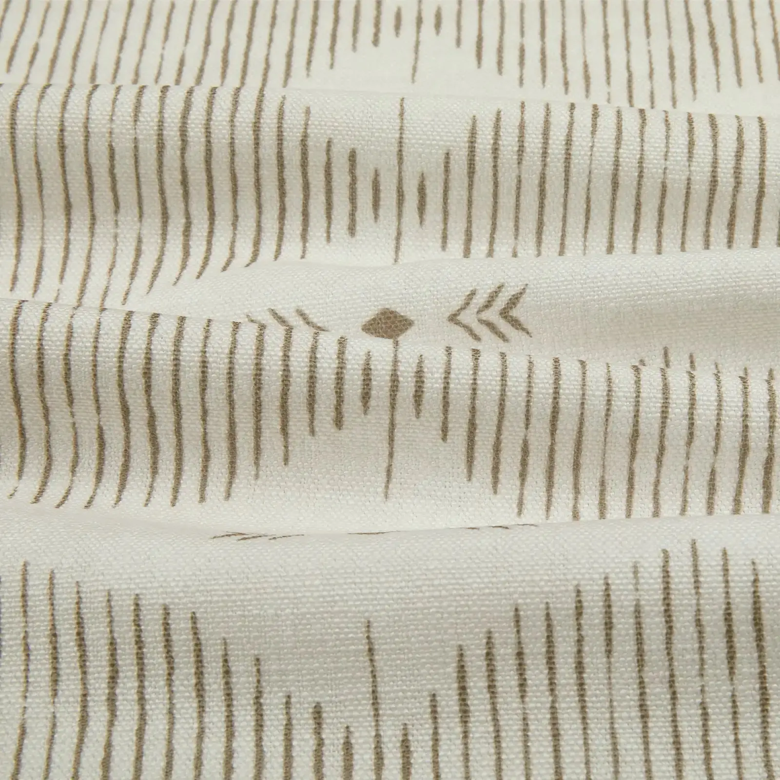 Kim Morrow Print Cotton Curtain Pleated - Image 31
