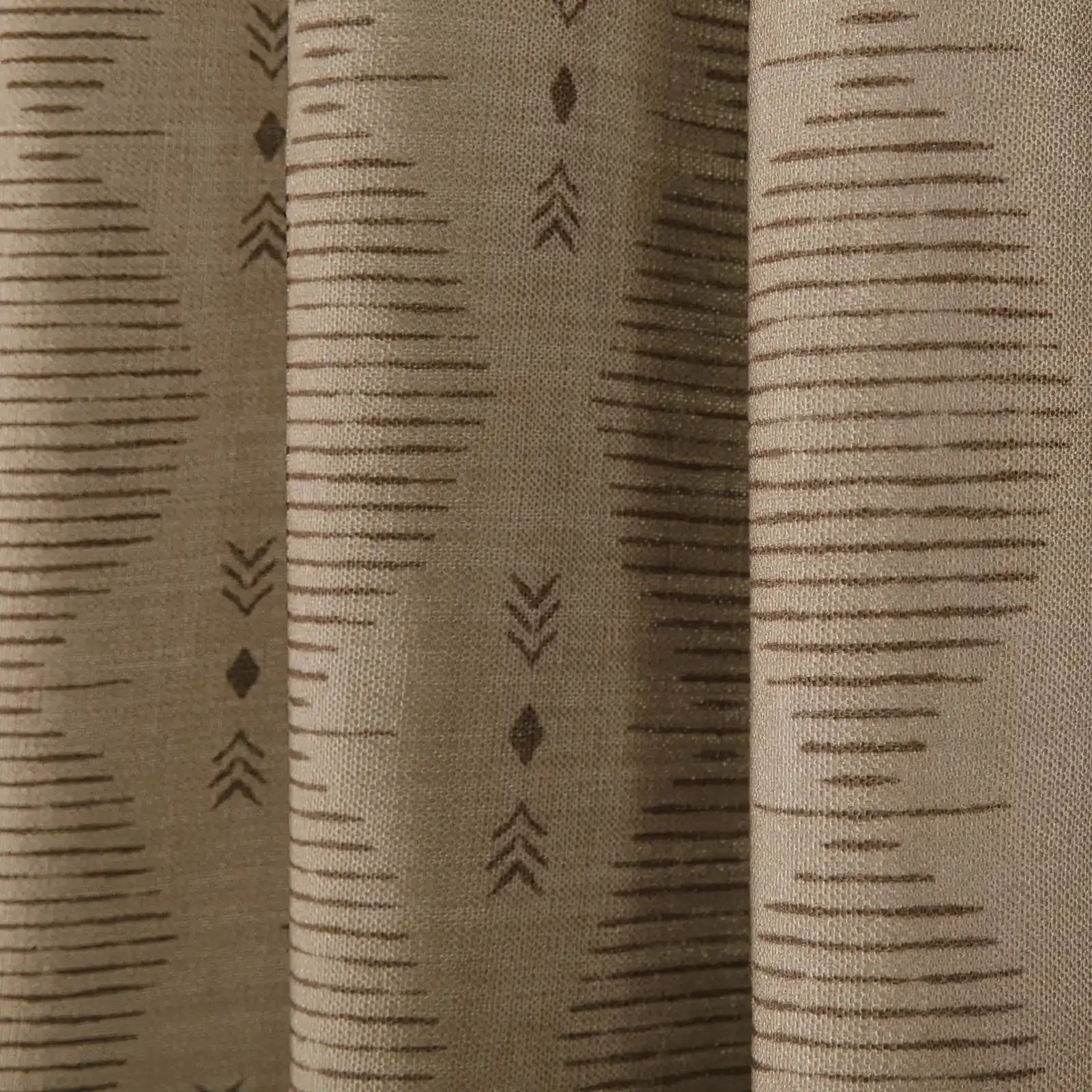 Kim Morrow Print Cotton Curtain Pleated - Image 34