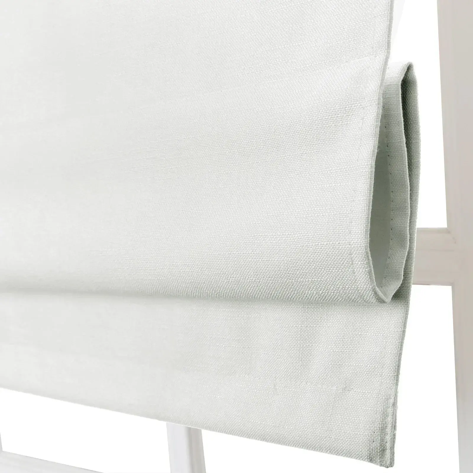 Kyla Linen Blend Roman Shade Cordless - Image 12
