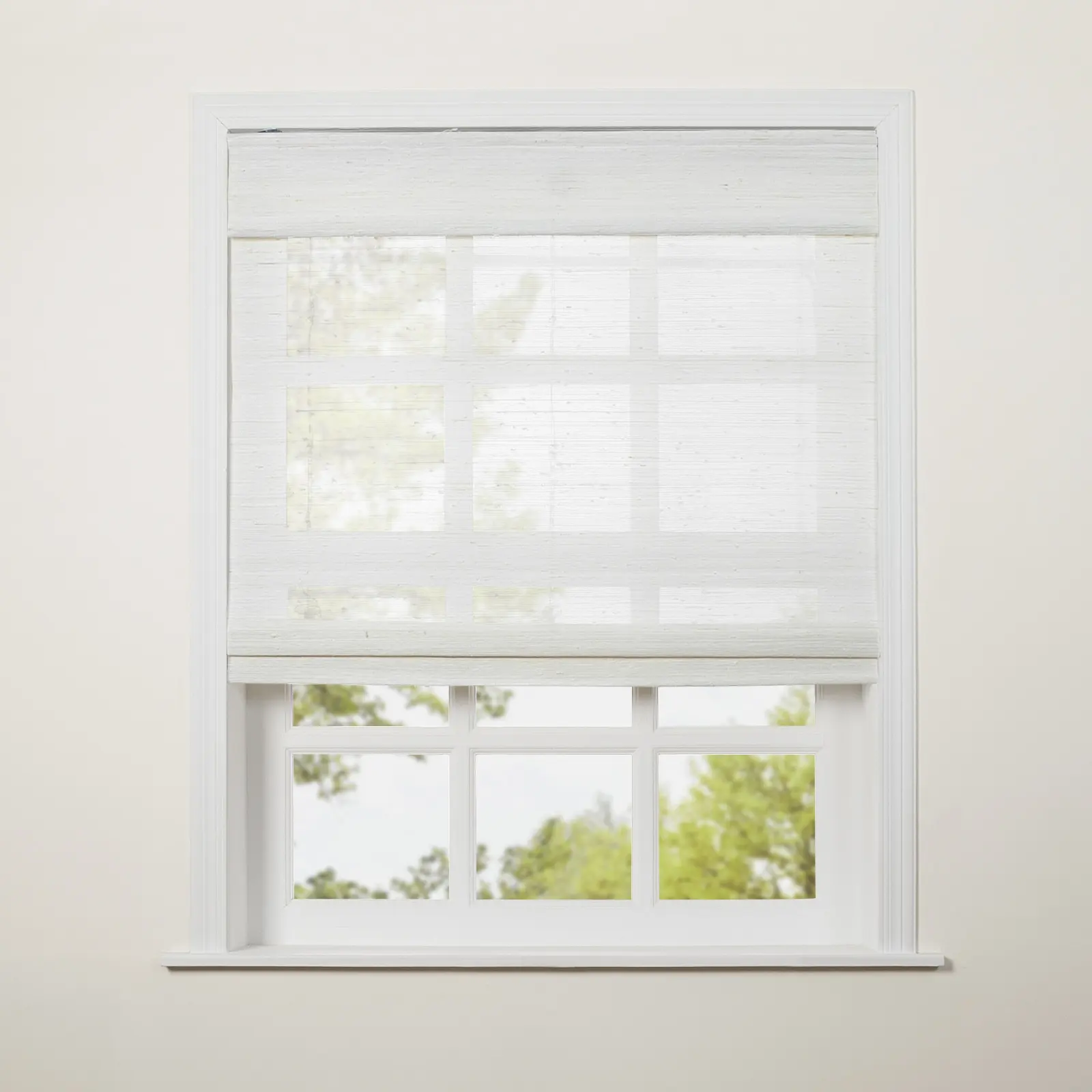 Lay Top Down Bottom Up Woven Wood Shade Cordless - Image 36