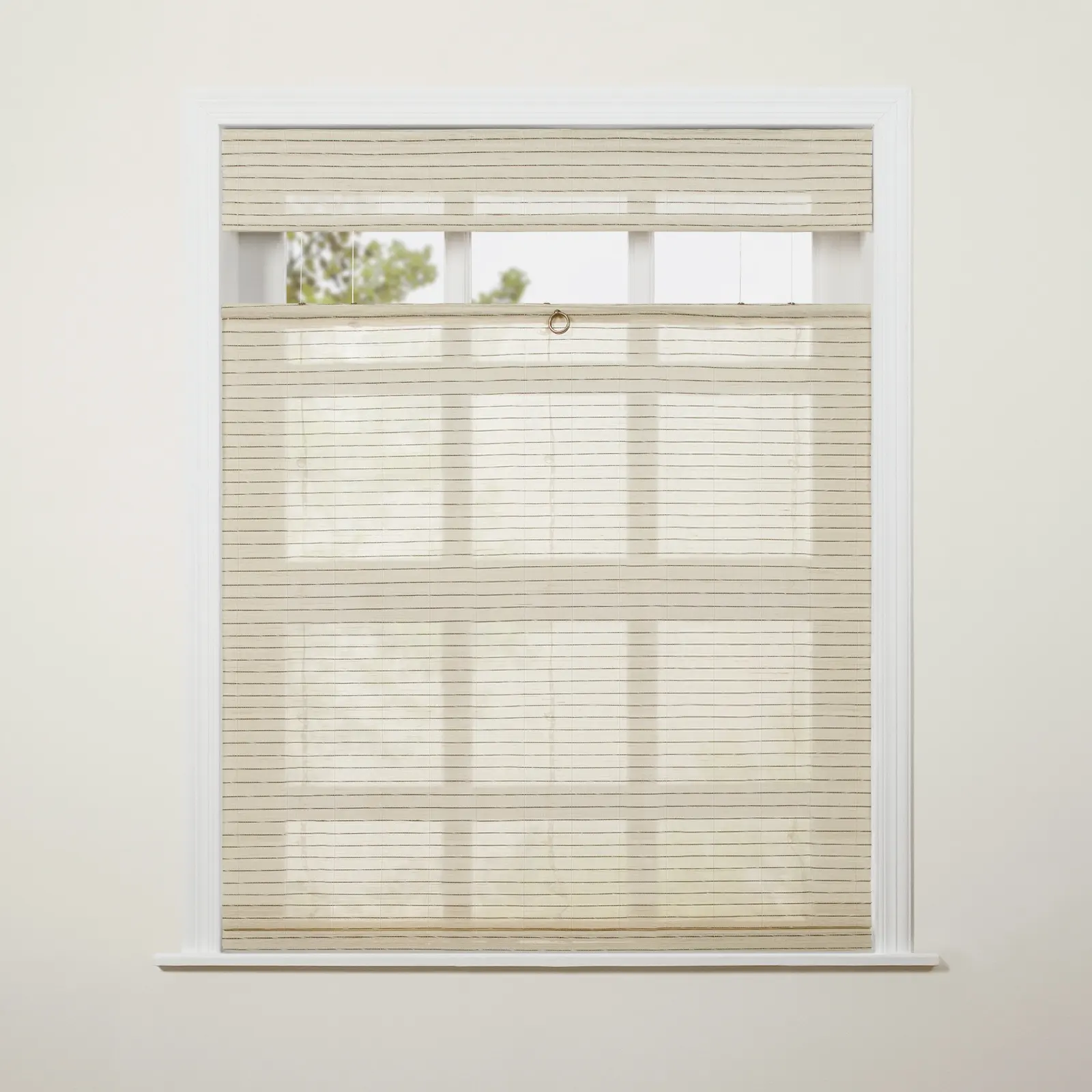 Lay Top Down Bottom Up Woven Wood Shade Cordless - Image 4