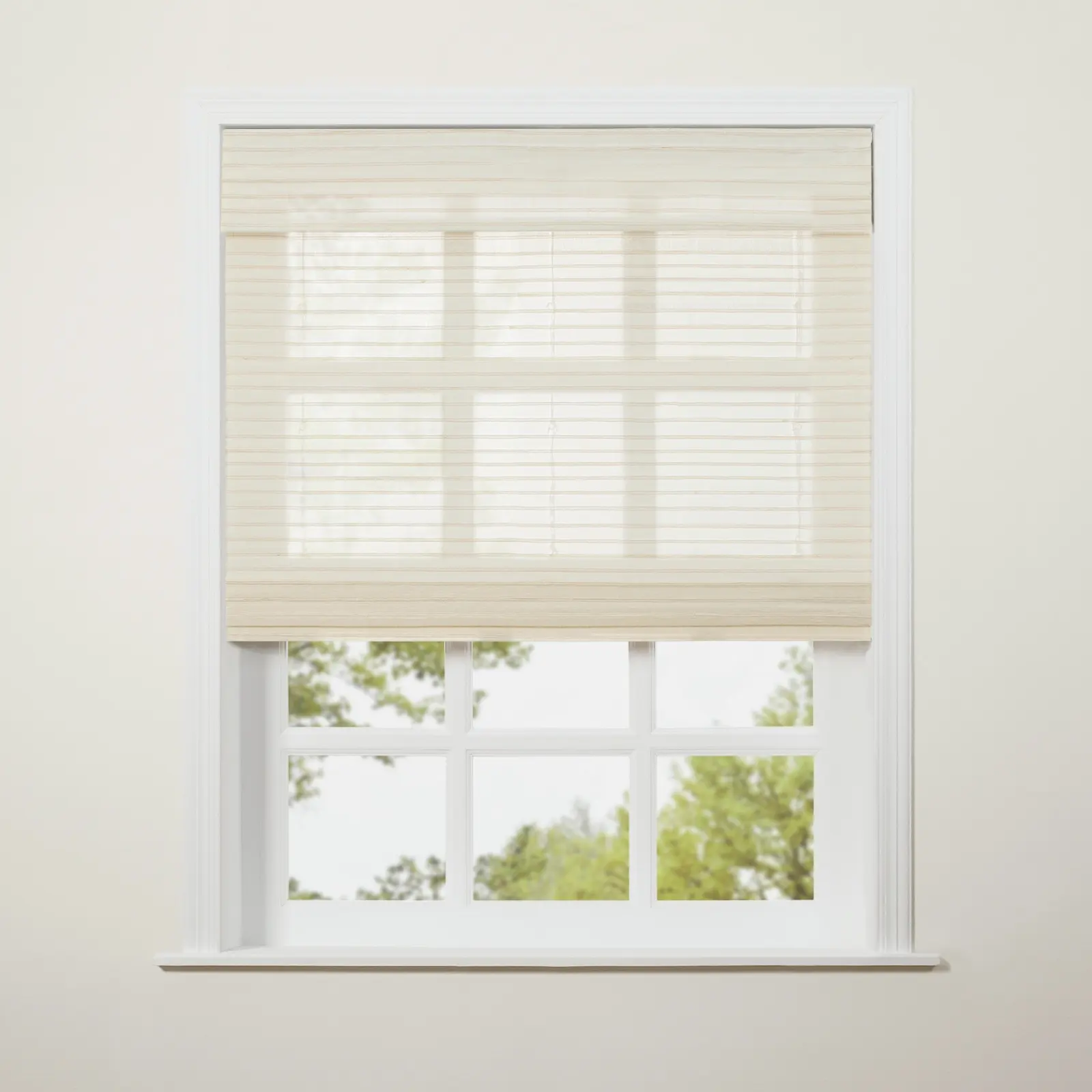 Lay Top Down Bottom Up Woven Wood Shade Cordless - Image 42