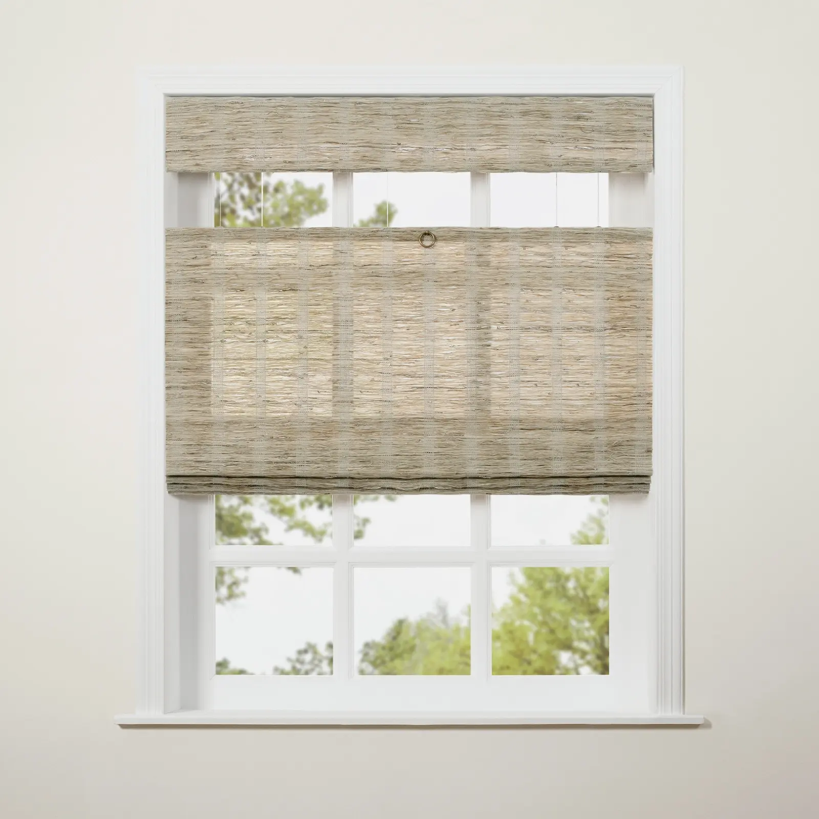 Lay Top Down Bottom Up Woven Wood Shade Cordless - Image 5