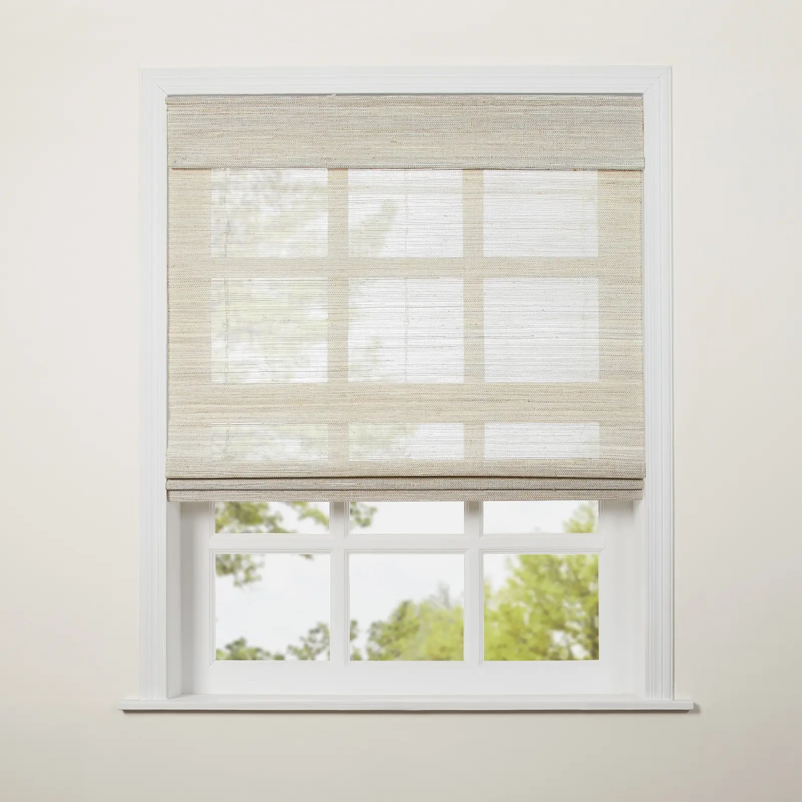 Lay Top Down Bottom Up Woven Wood Shade Cordless - Image 54