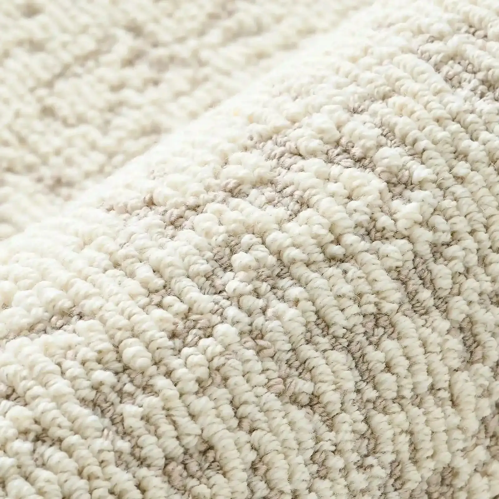 TWOPAGES LC-01 Beige Wool-Blend Rug