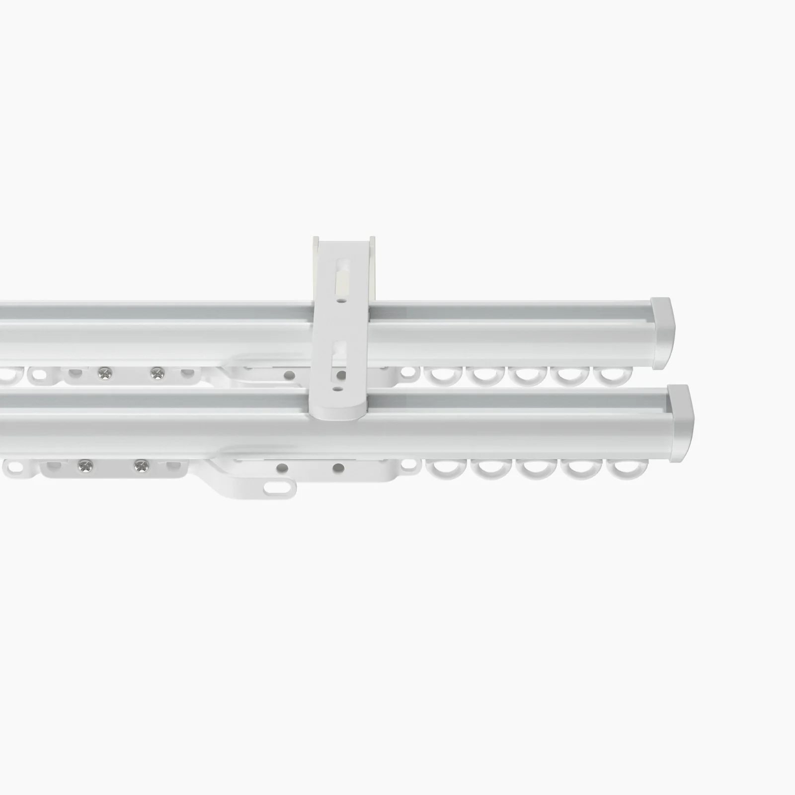 Leo Double Wall & Ceiling Curtain Track