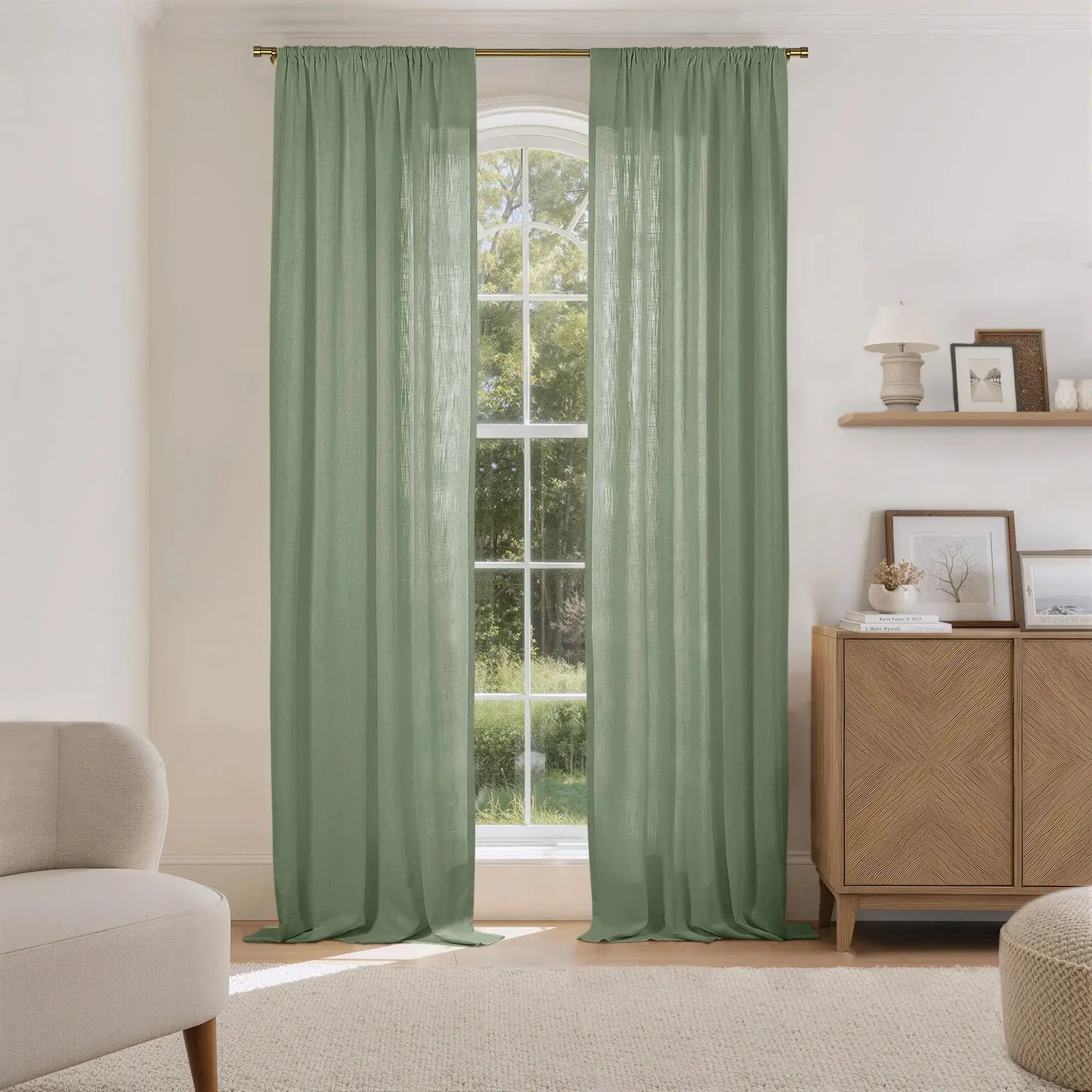 Liz Linen Drape Soft Top - Image 103