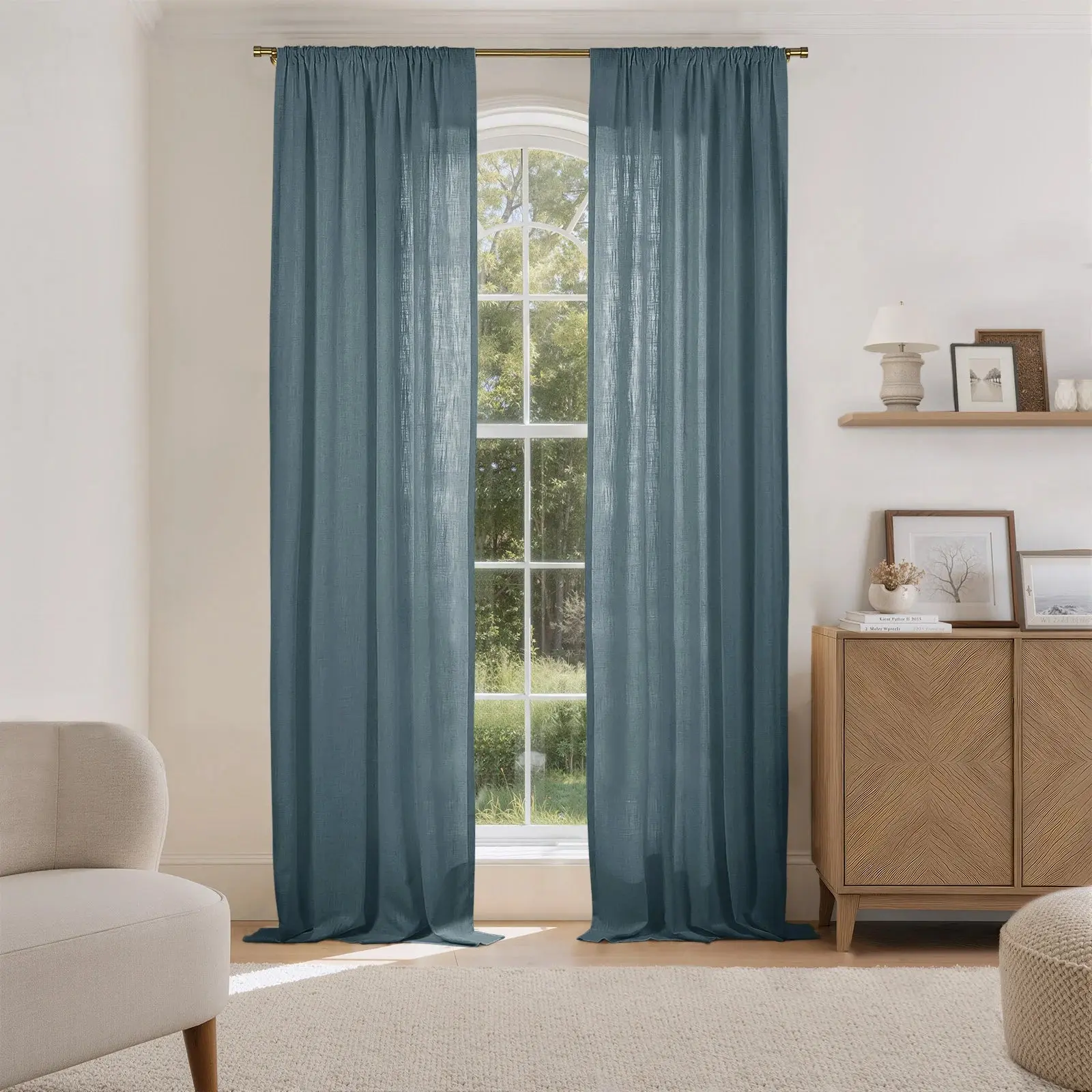 Liz Linen Drape Soft Top - Image 112