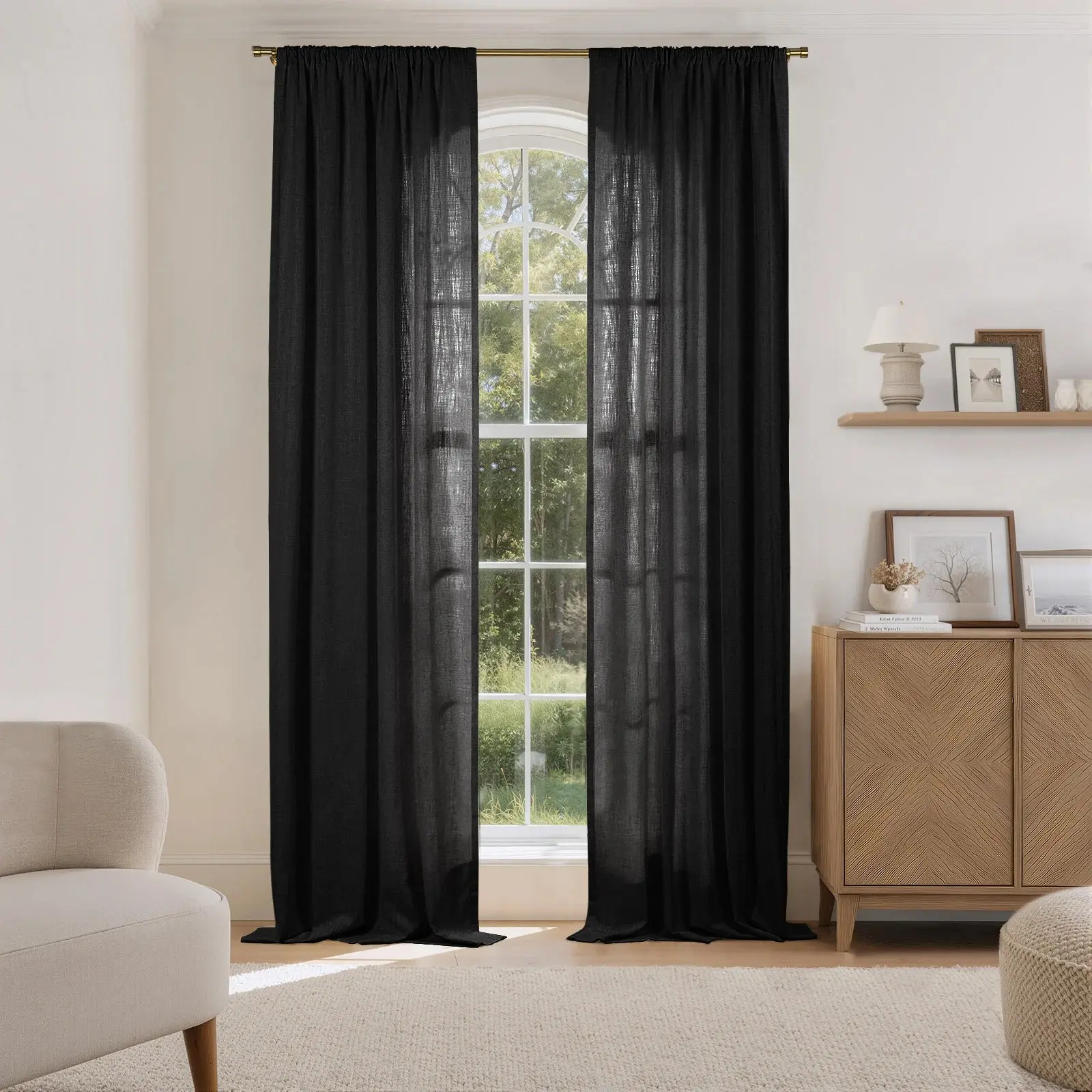 Liz Linen Drape Soft Top - Image 118