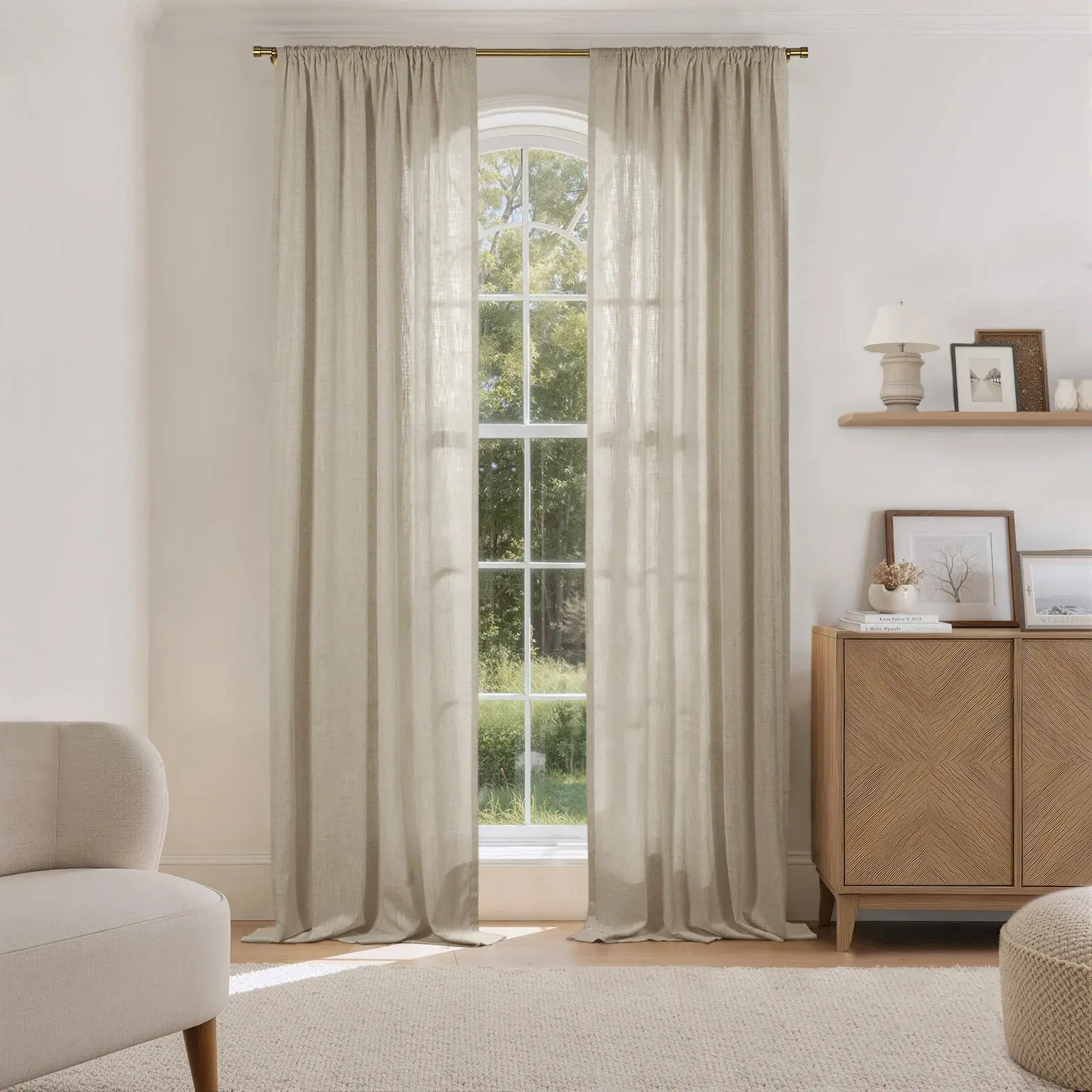 Liz Linen Drape Soft Top - Image 22