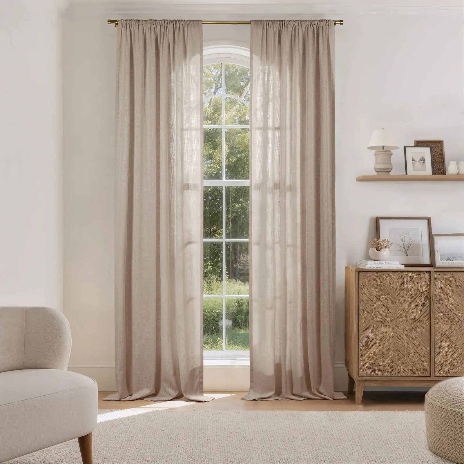 Liz Linen Drape Soft Top - Image 28