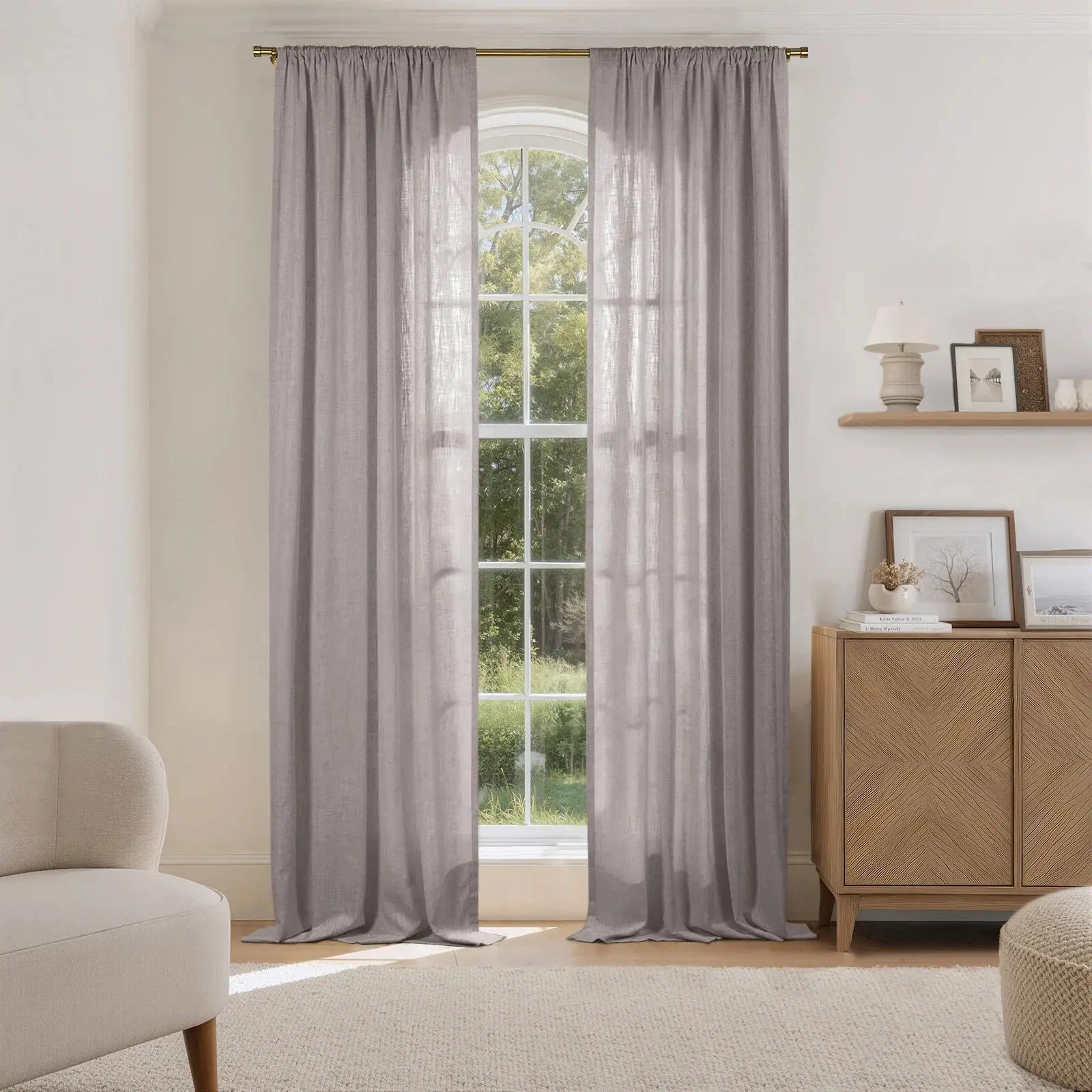 Liz Linen Drape Soft Top - Image 67