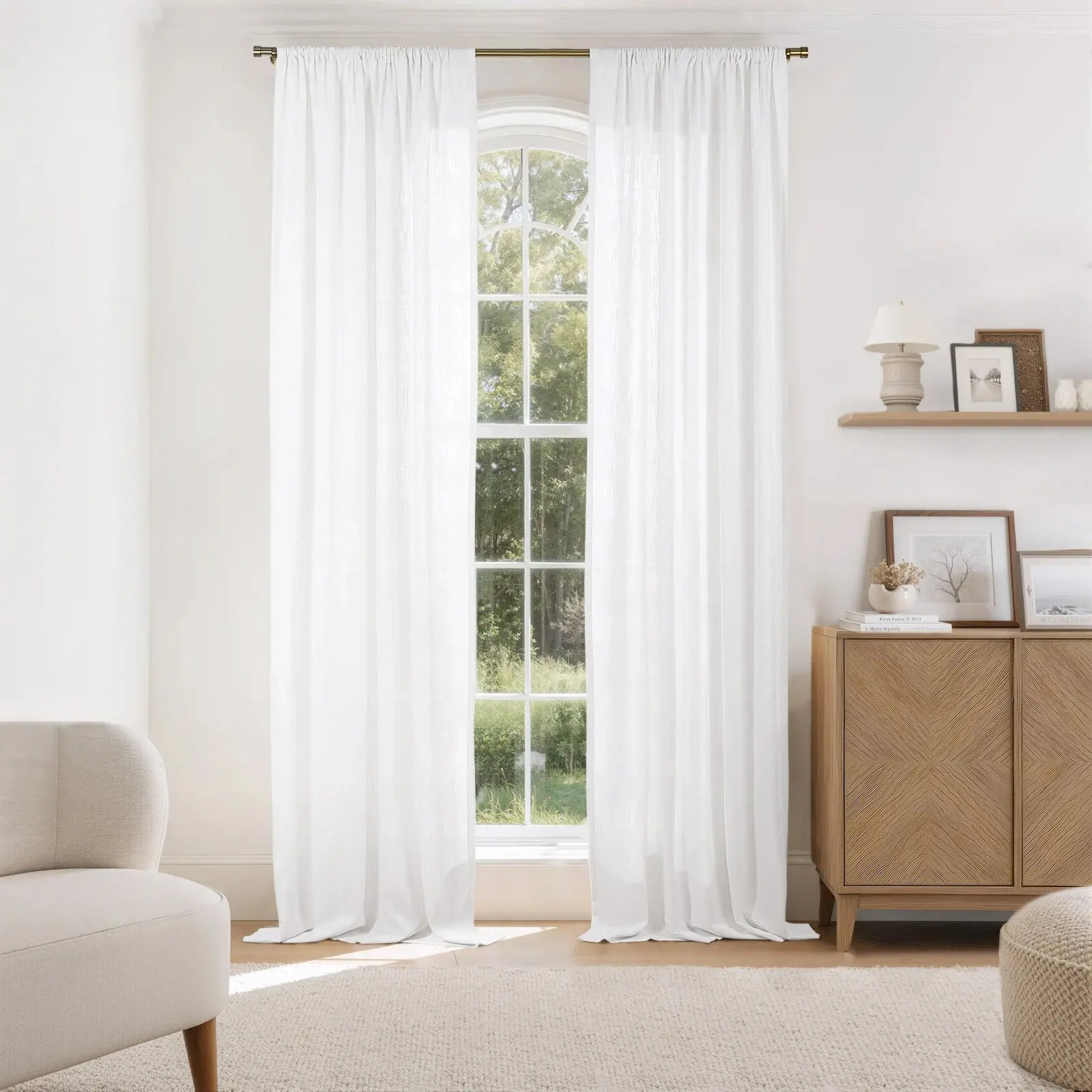 Liz Linen Drape Soft Top - Image 7
