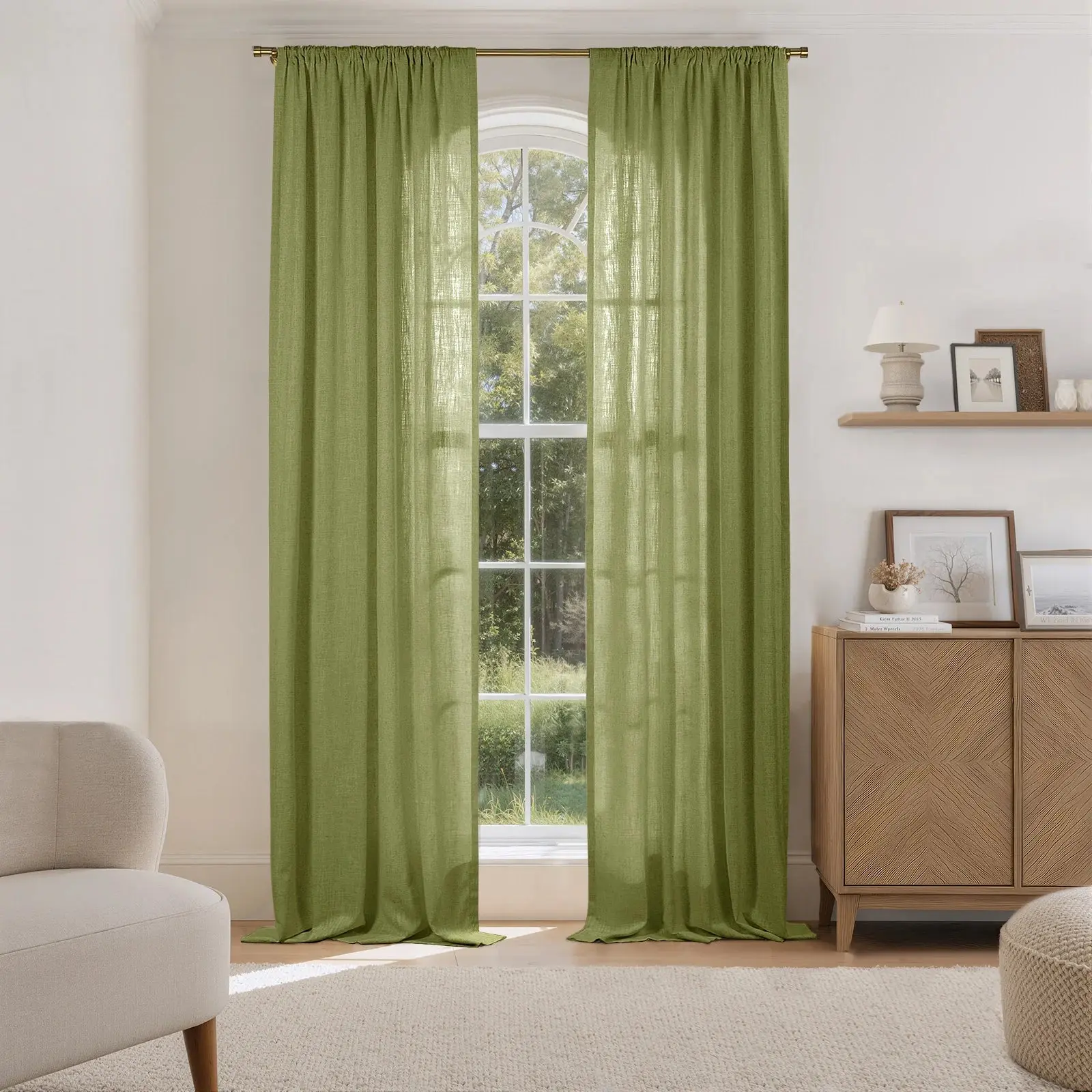 Liz Linen Drape Soft Top - Image 94