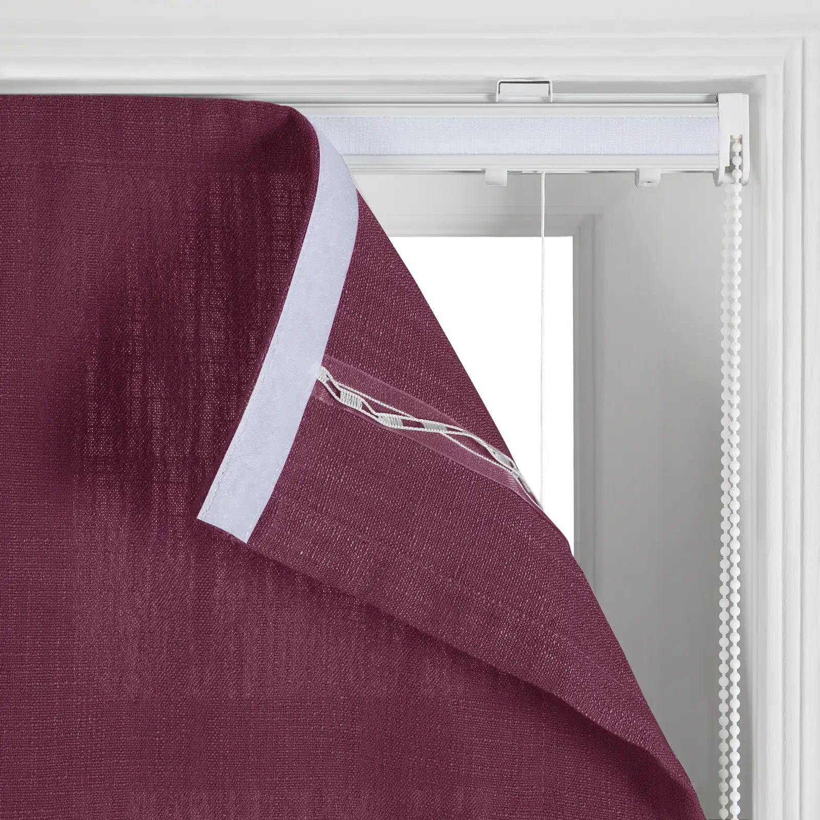 Liz Linen Pleated Balloon Shade Cord Lift - Image 123