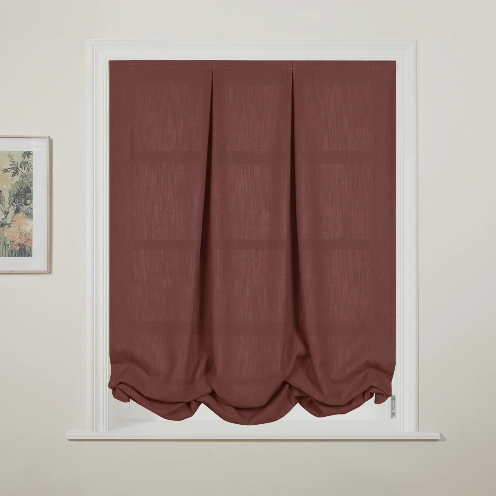 Liz Linen Pleated Balloon Shade Cord Lift - Image 137
