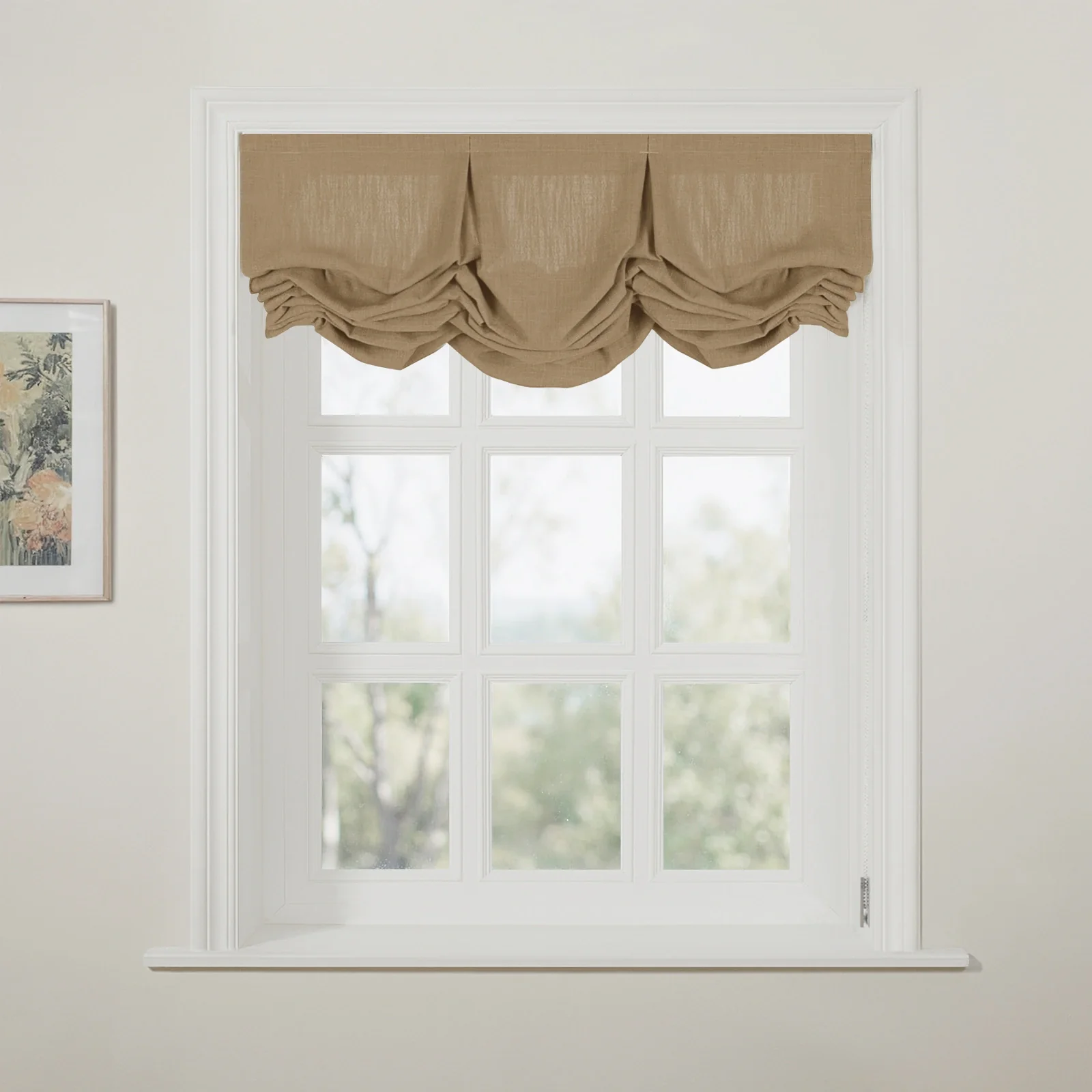 Liz Linen Pleated Balloon Shade Cord Lift - Image 154