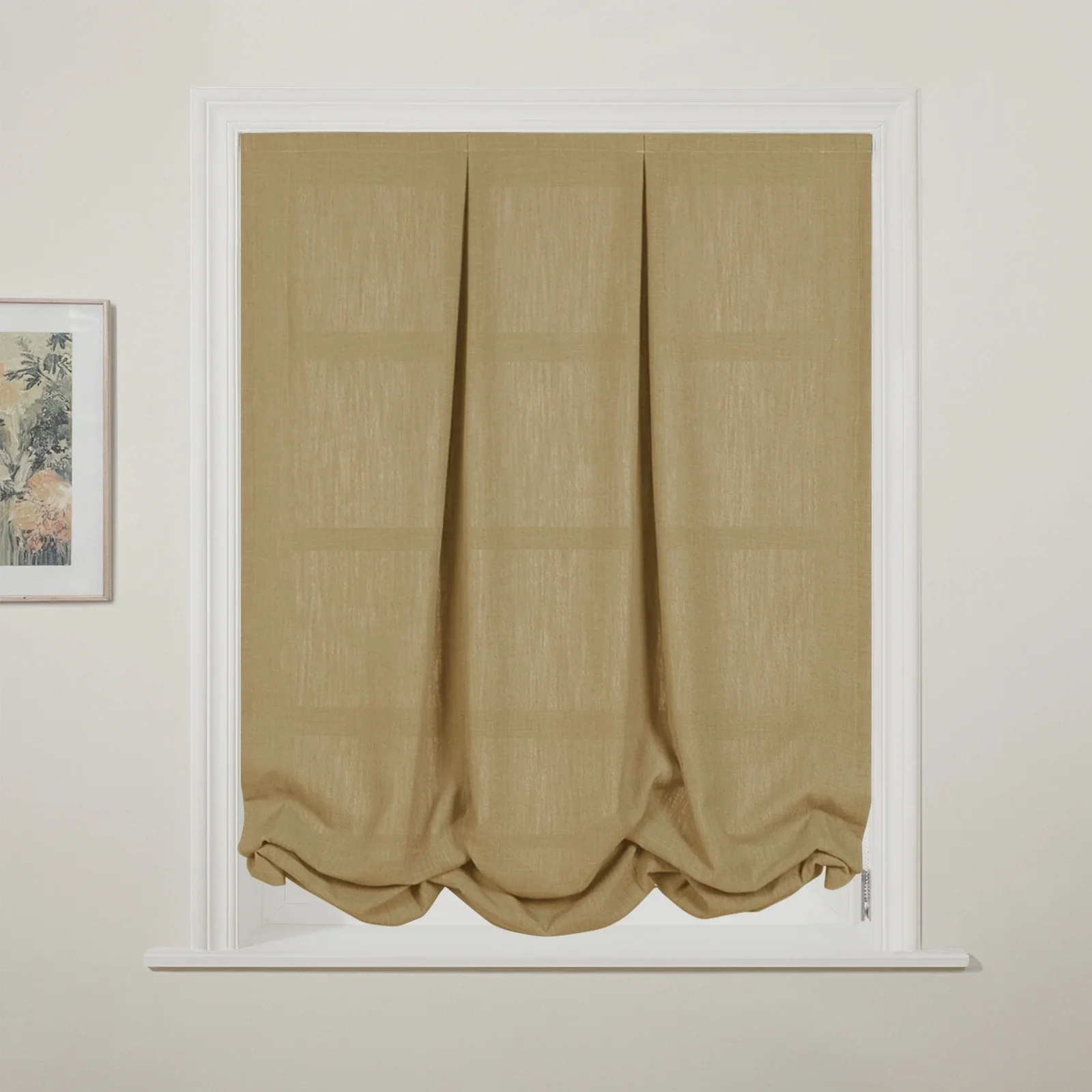 Liz Linen Pleated Balloon Shade Cord Lift - Image 161