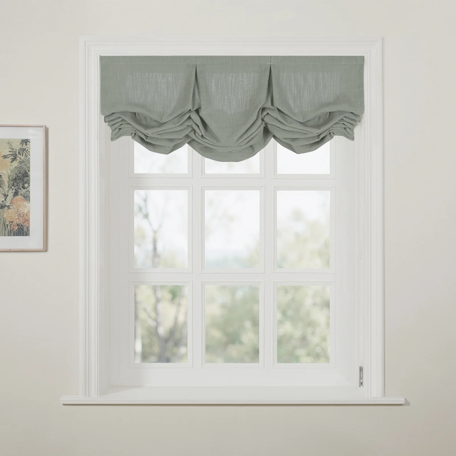 Liz Linen Pleated Balloon Shade Cord Lift - Image 190