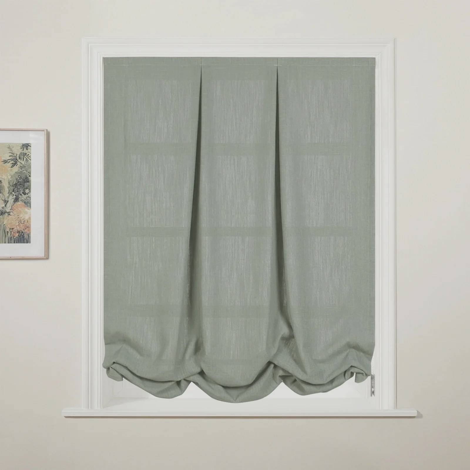 Liz Linen Pleated Balloon Shade Cord Lift - Image 191