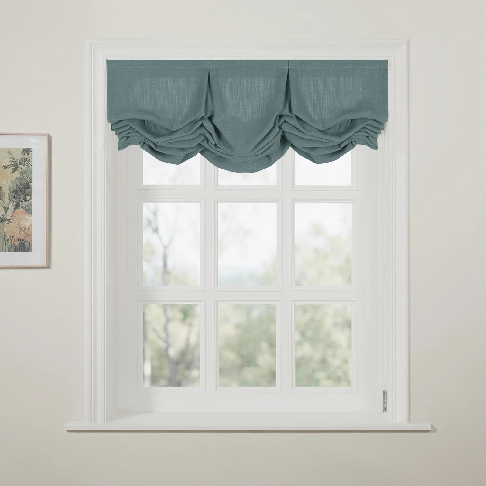 Liz Linen Pleated Balloon Shade Cord Lift - Image 196