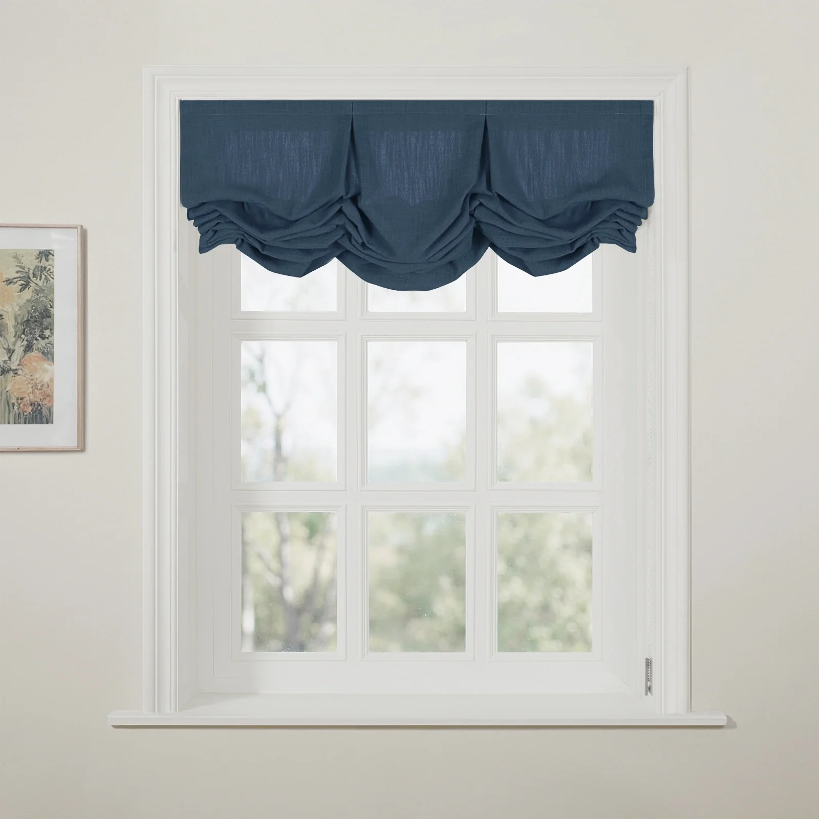 Liz Linen Pleated Balloon Shade Cord Lift - Image 208