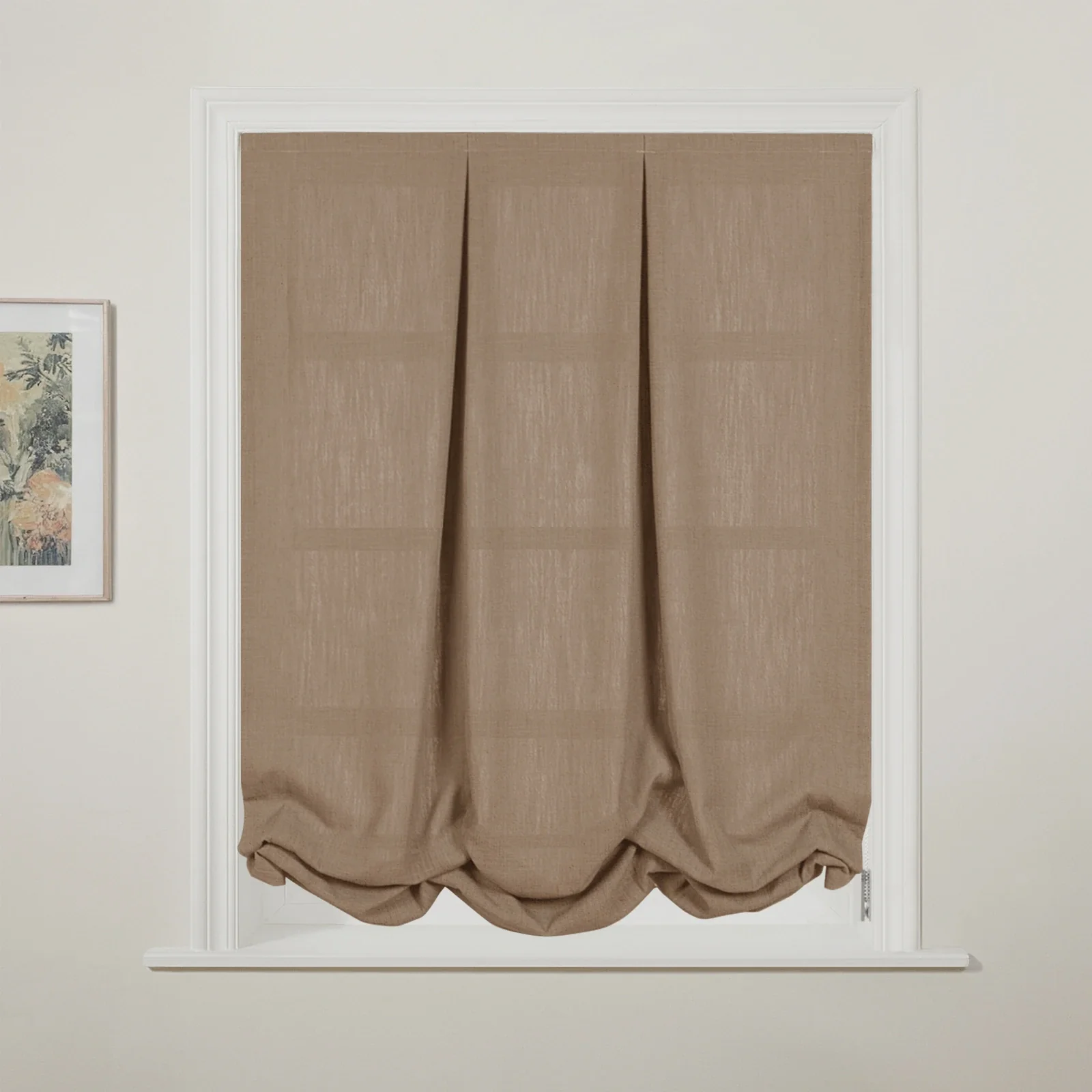 Liz Linen Pleated Balloon Shade Cord Lift - Image 227