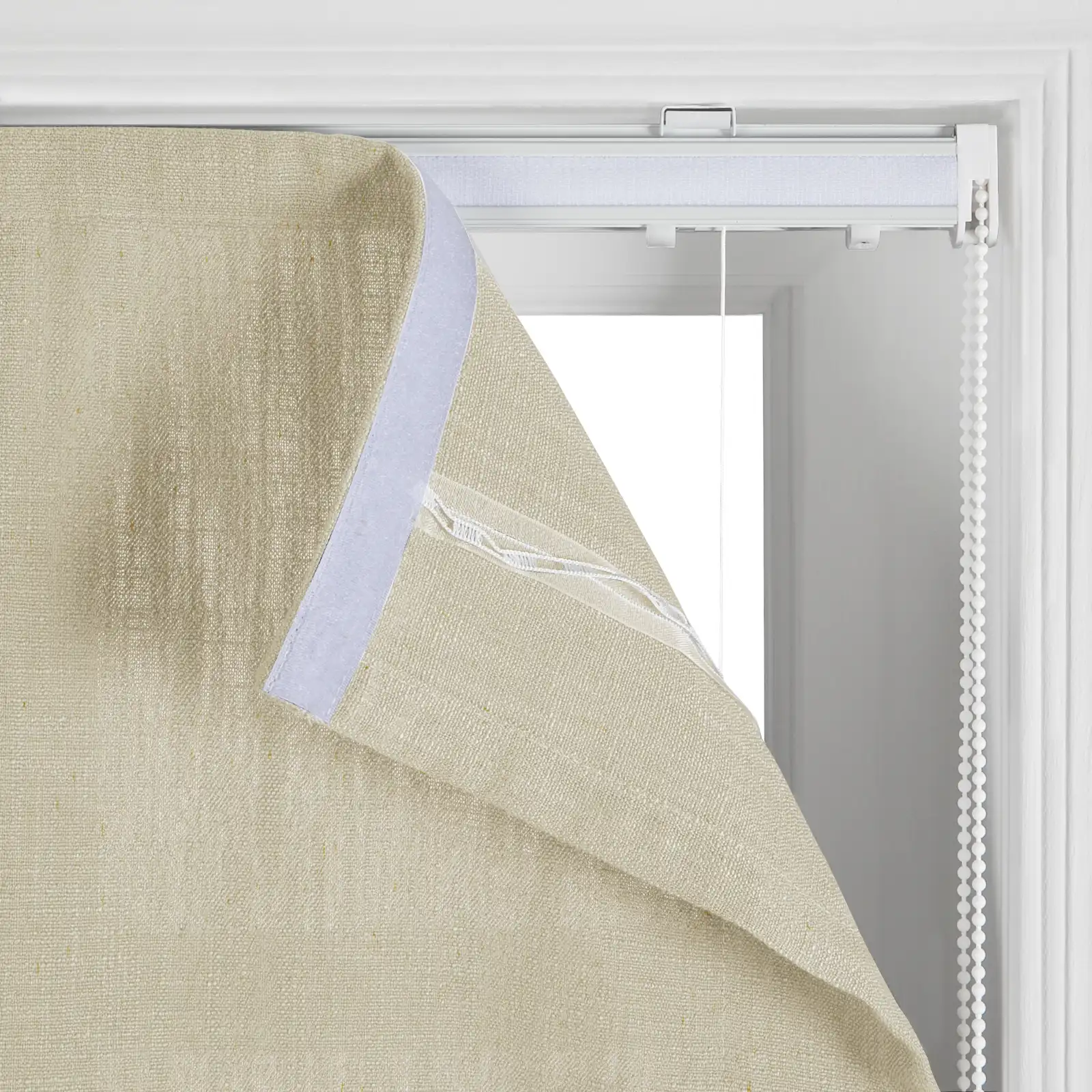 Liz Linen Pleated Balloon Shade Cord Lift - Image 27