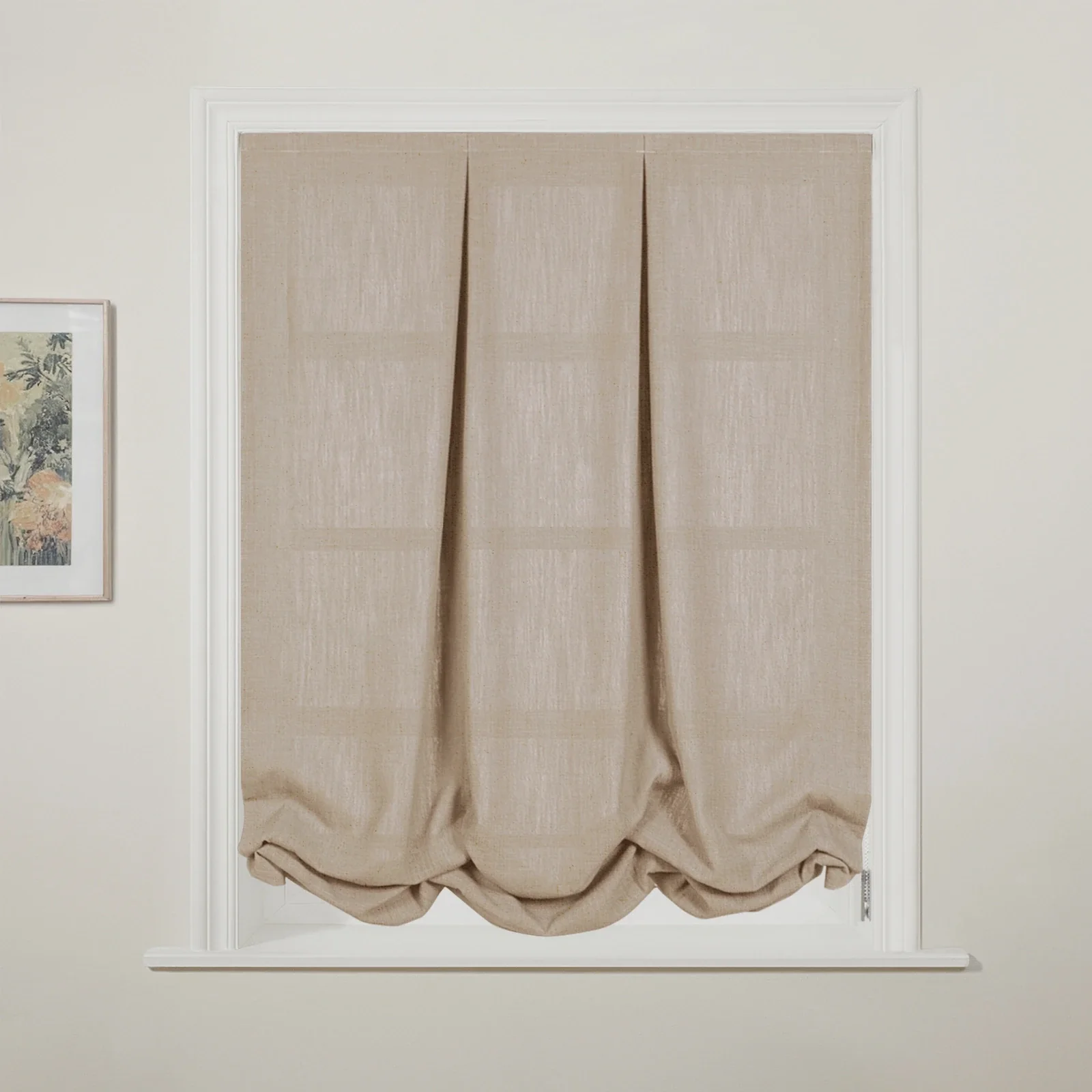 Liz Linen Pleated Balloon Shade Cord Lift - Image 41