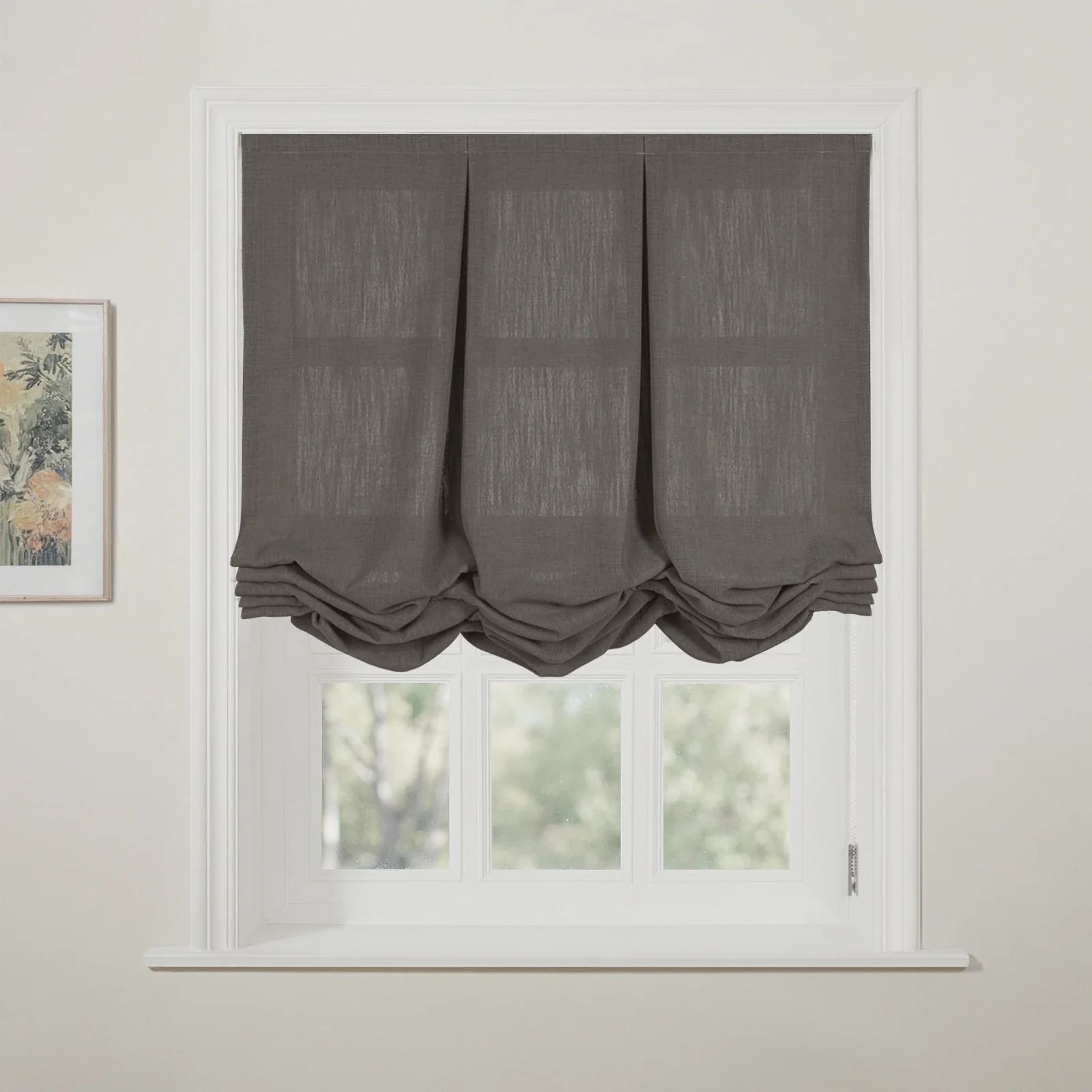 Liz Linen Pleated Balloon Shade Cord Lift - Image 68
