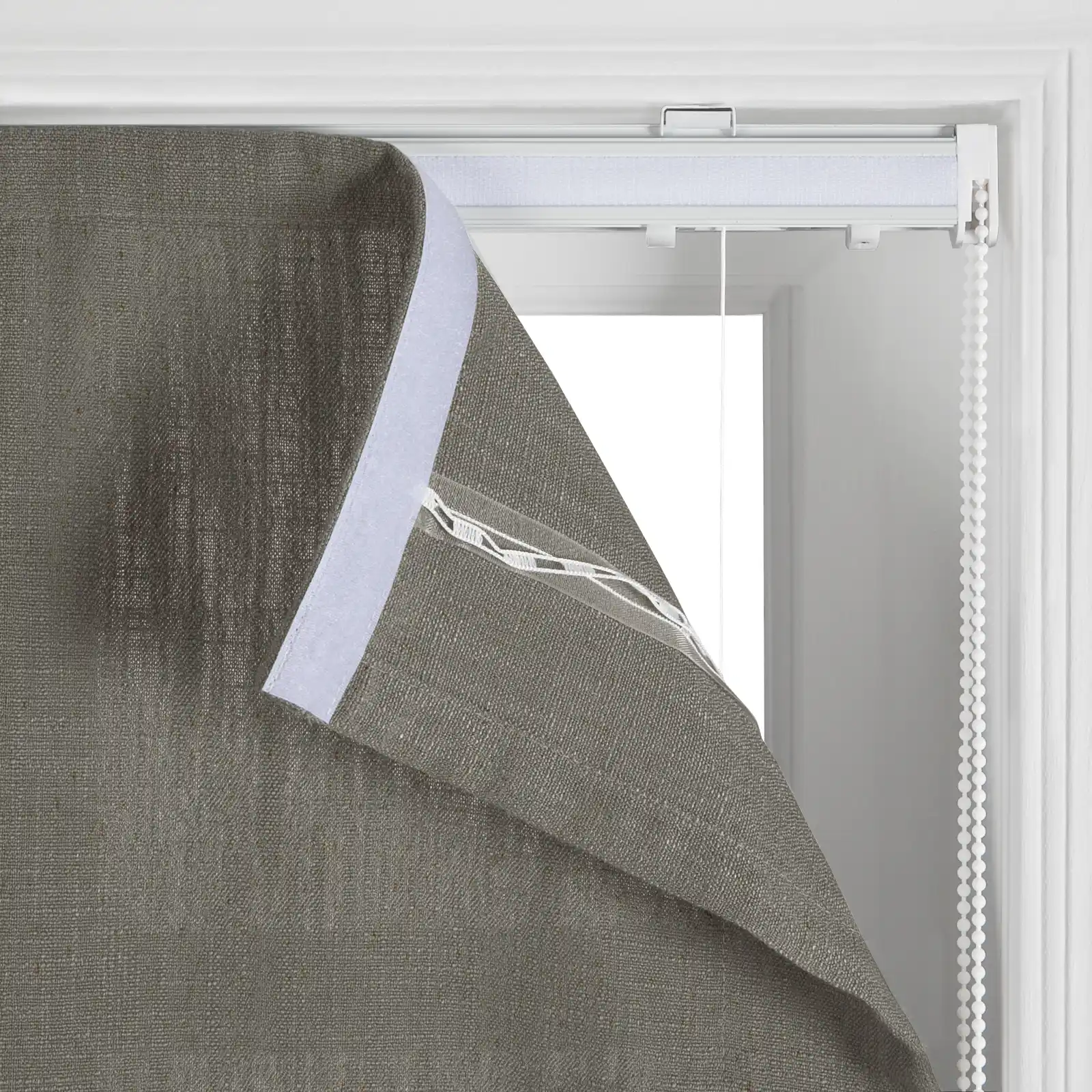 Liz Linen Pleated Balloon Shade Cord Lift - Image 75