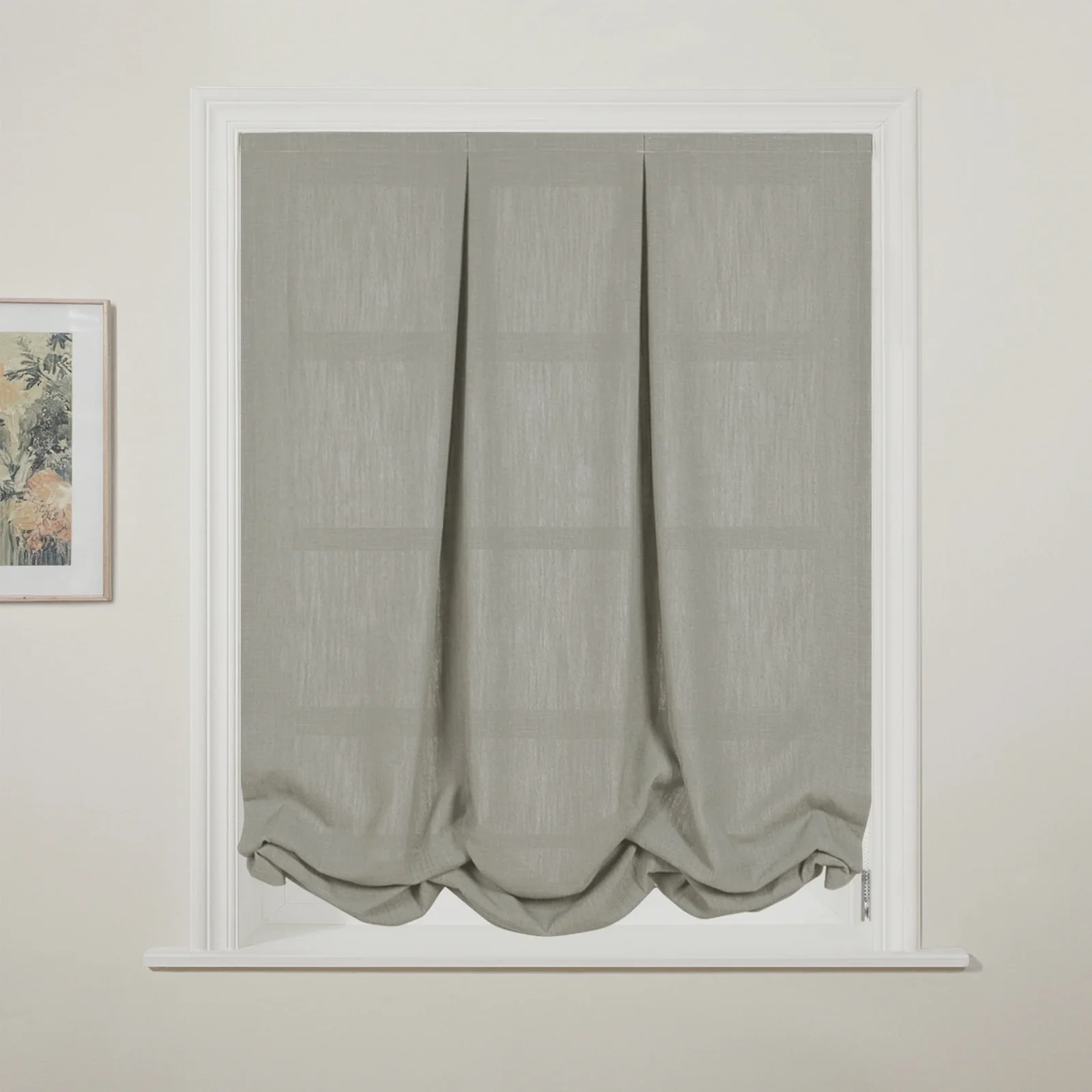 Liz Linen Pleated Balloon Shade Cord Lift - Image 83