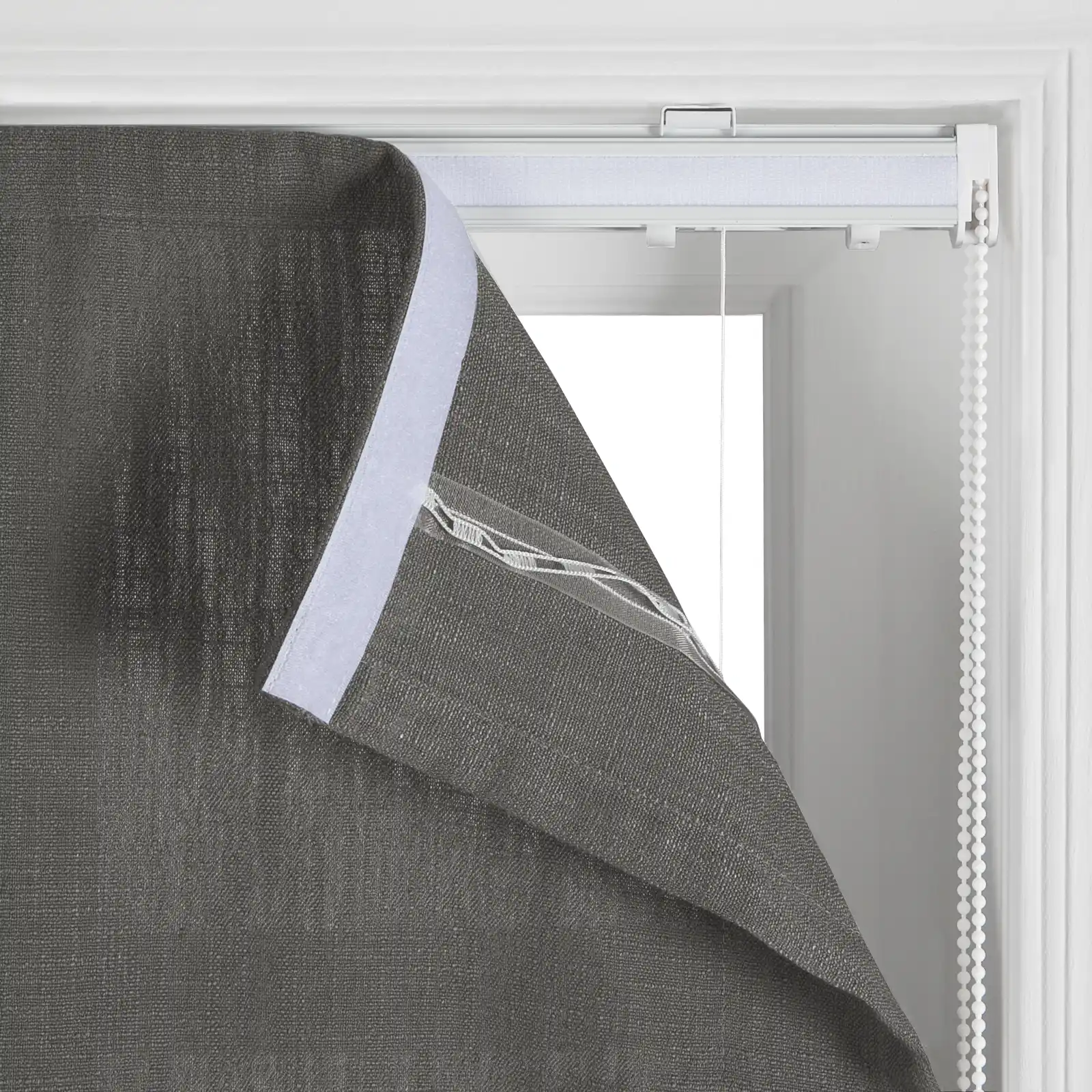 Liz Linen Pleated Balloon Shade Cord Lift - Image 87