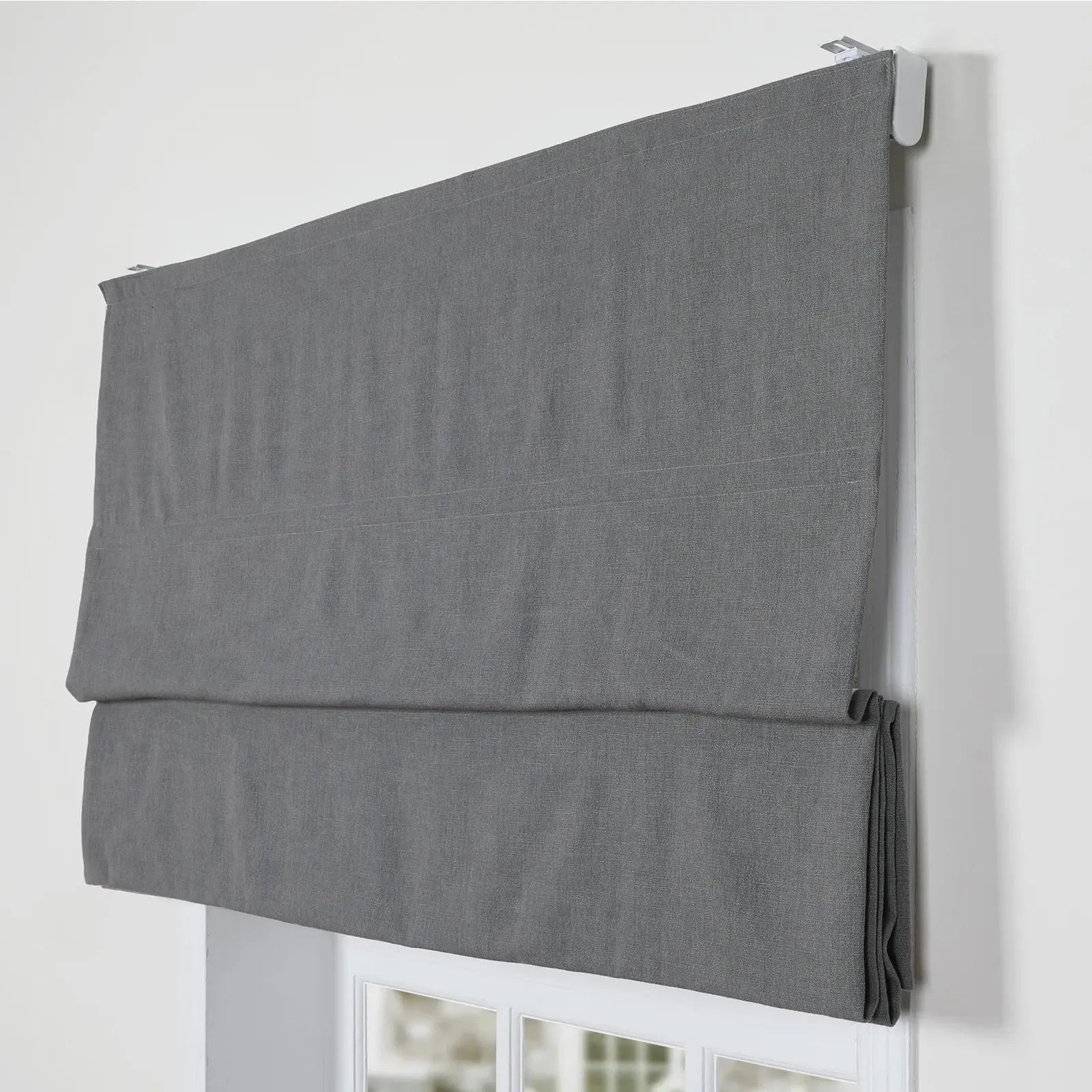 Liz Linen Roman Shade Cordless - Image 43