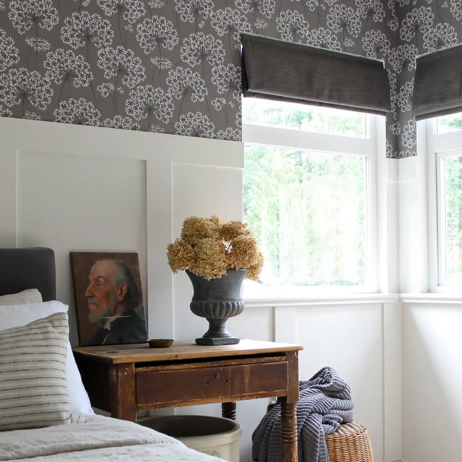 Liz Linen Window Roman Shades Loop Cord Lift - Image 6
