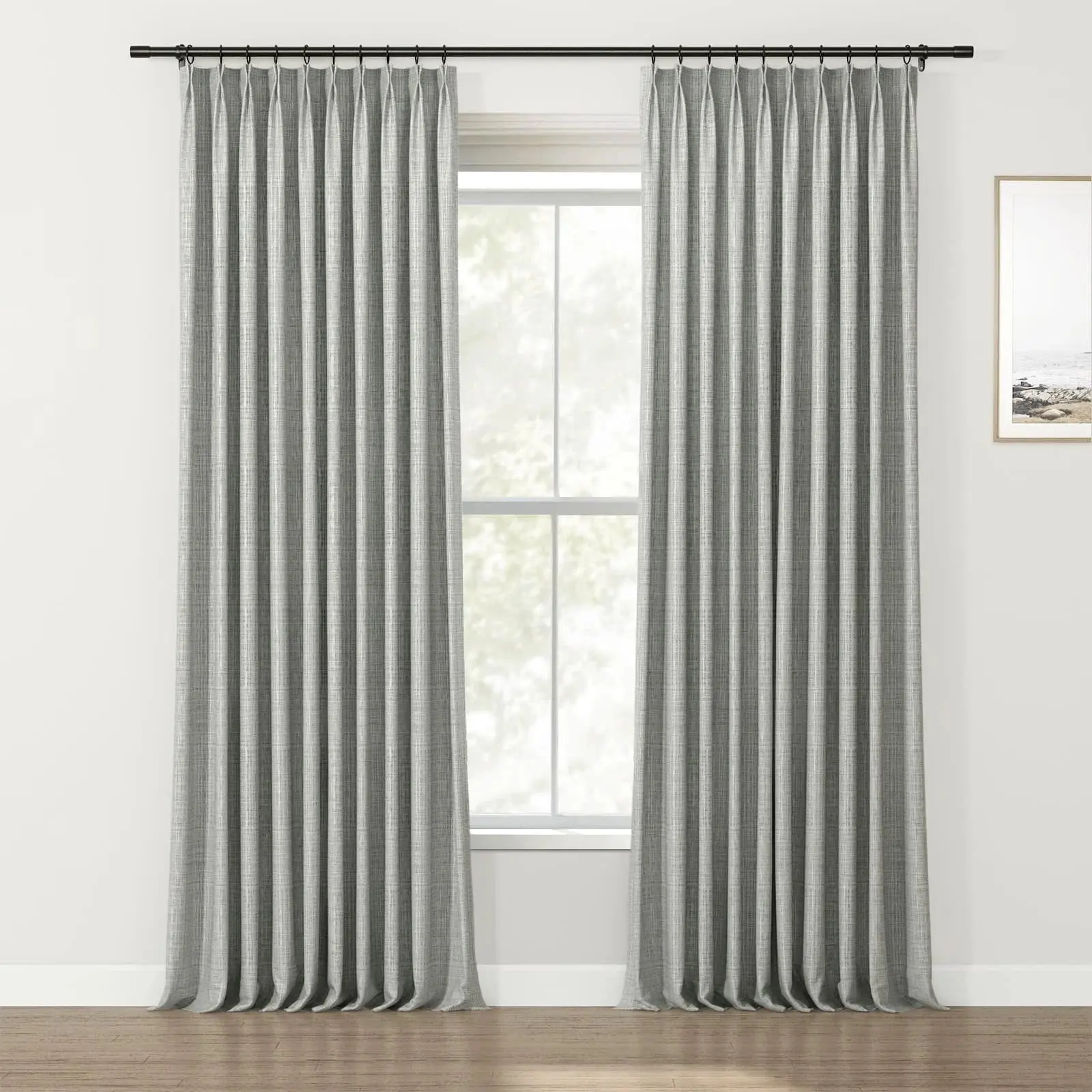 Lydia Drizzle Jacquard Curtain Pleated - Serie E - Image 22