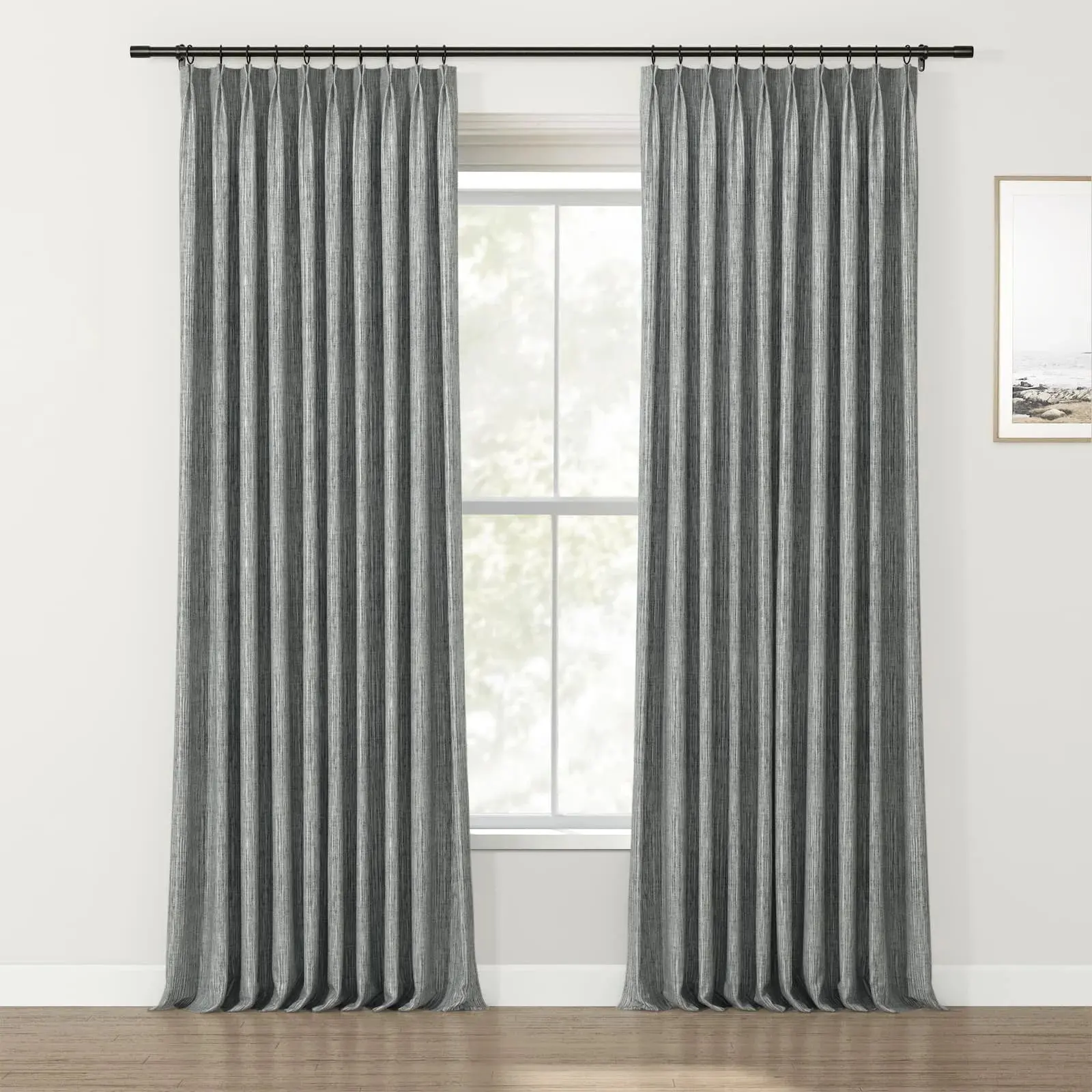 Lydia Drizzle Jacquard Curtain Pleated - Serie E - Image 23