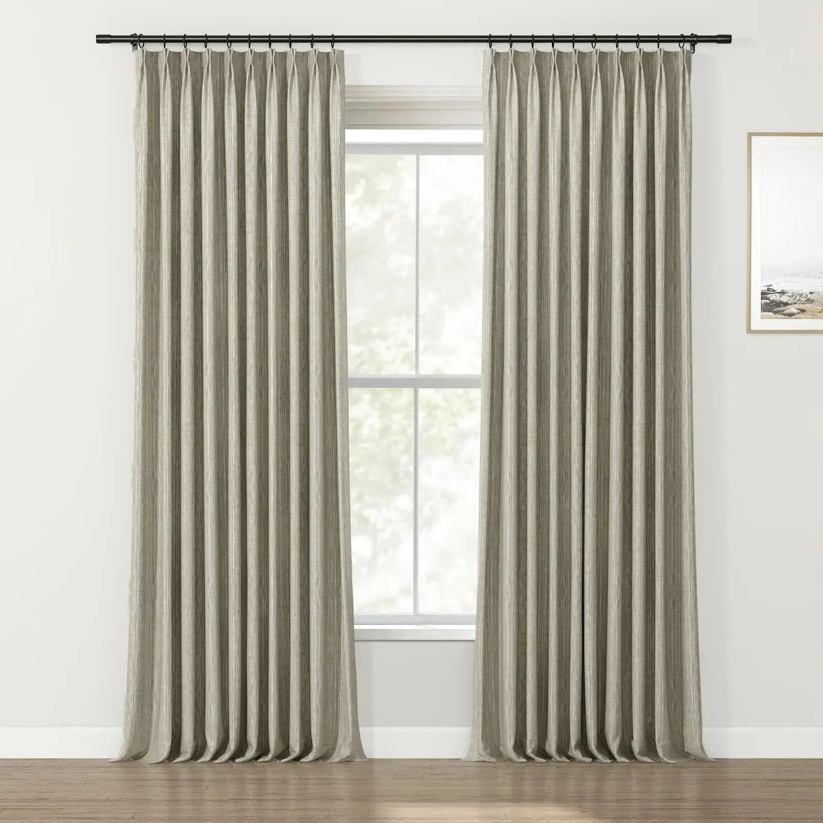 Lydia Drizzle Jacquard Curtain Pleated - Serie E - Image 24