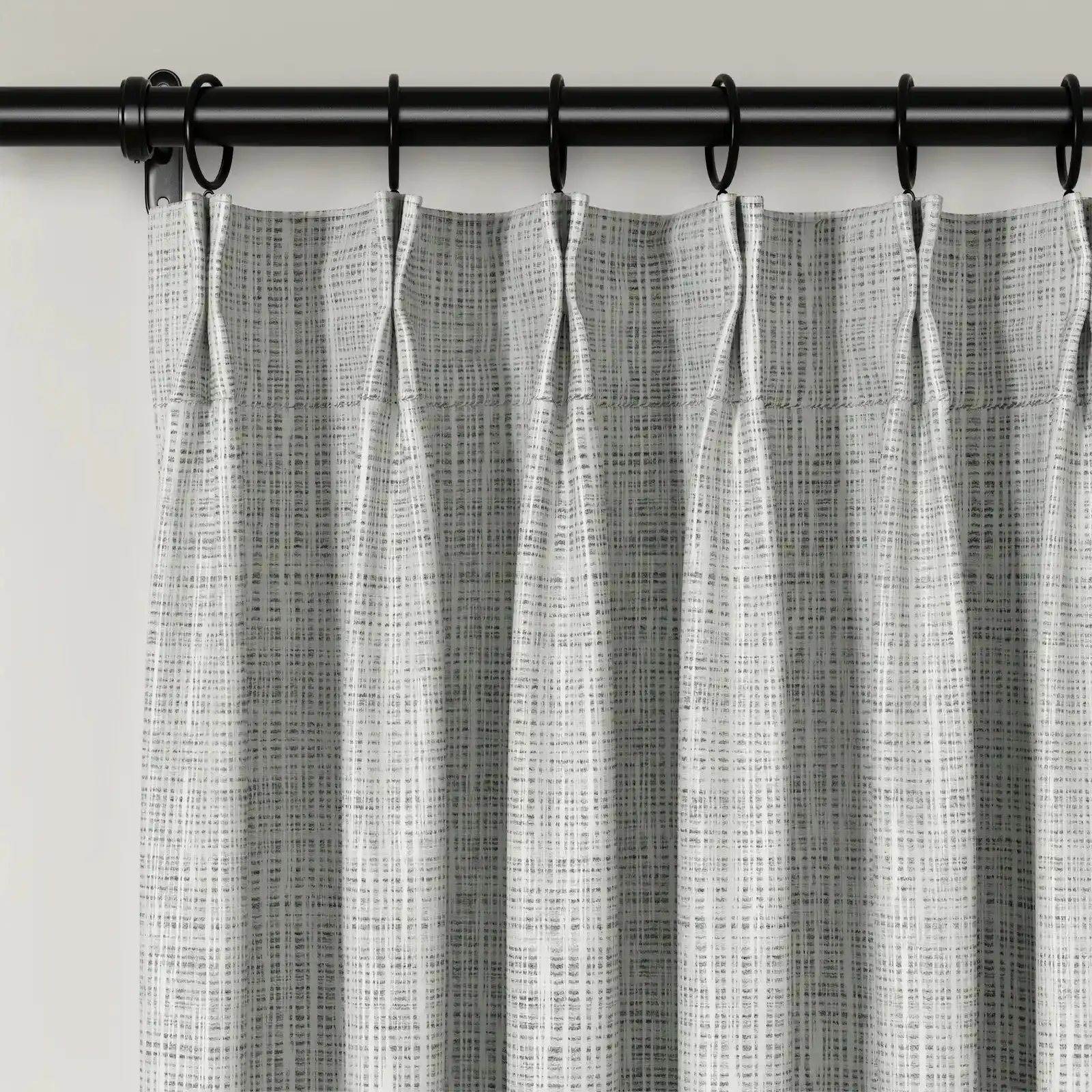 Lydia Drizzle Jacquard Curtain Pleated - Serie E - Image 7