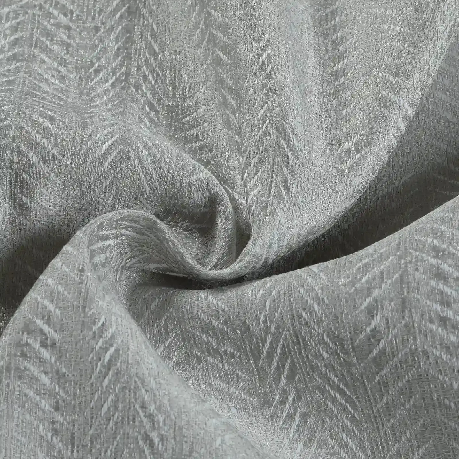 Lydia Herringbone Jacquard Curtain Pleated - Serie A - Image 13