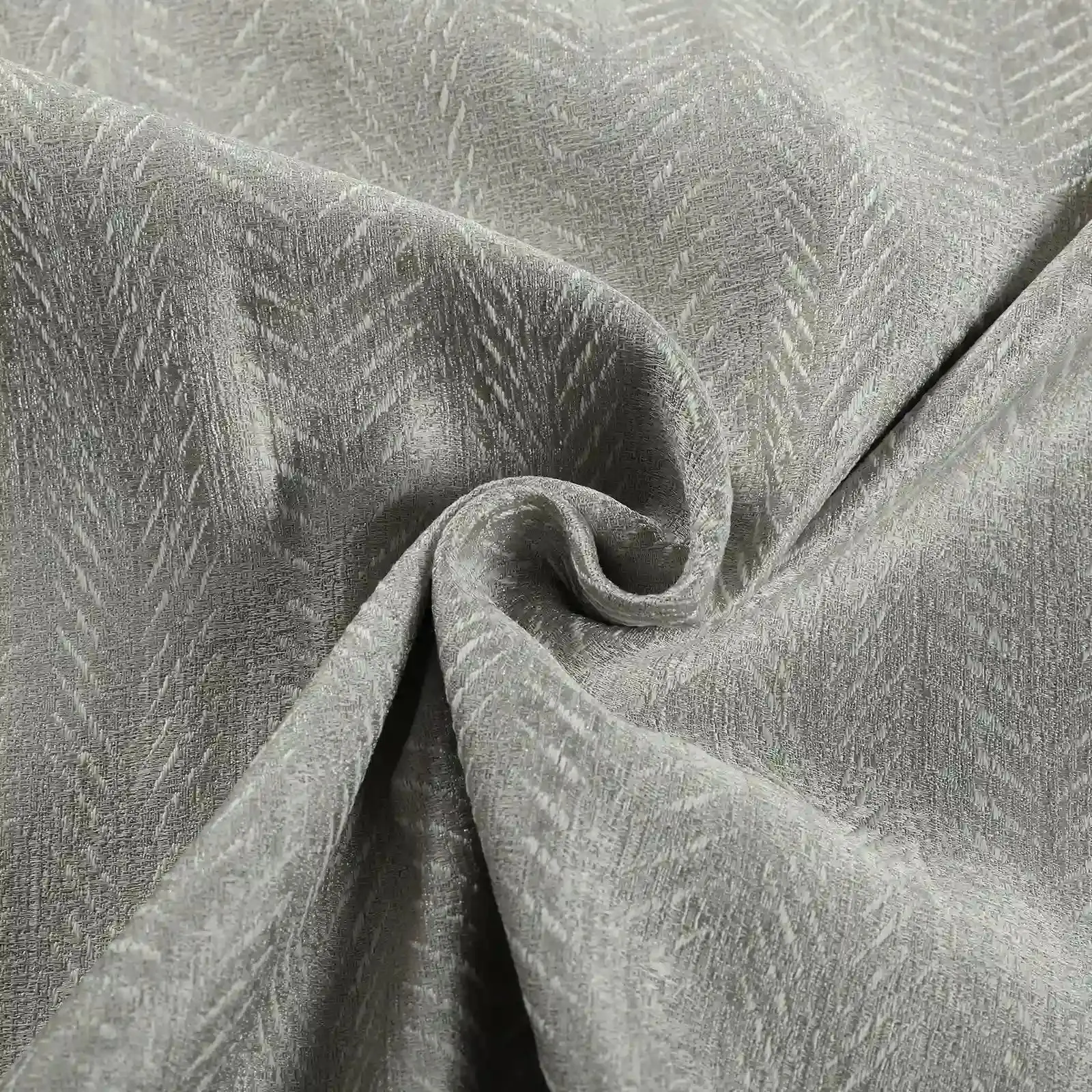 Lydia Herringbone Jacquard Curtain Pleated - Serie A - Image 19