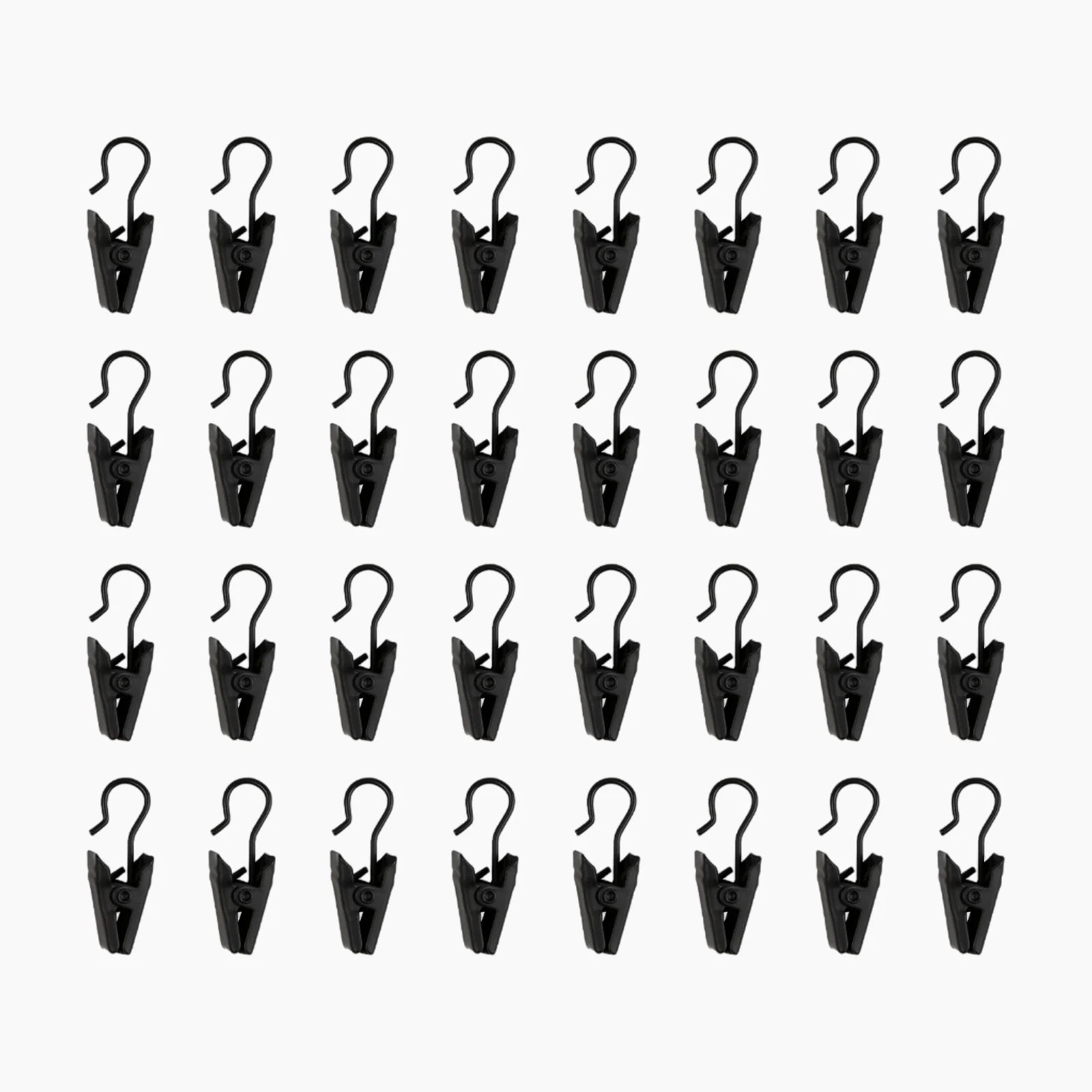 Metal Curtain Clips (Pack of 32)