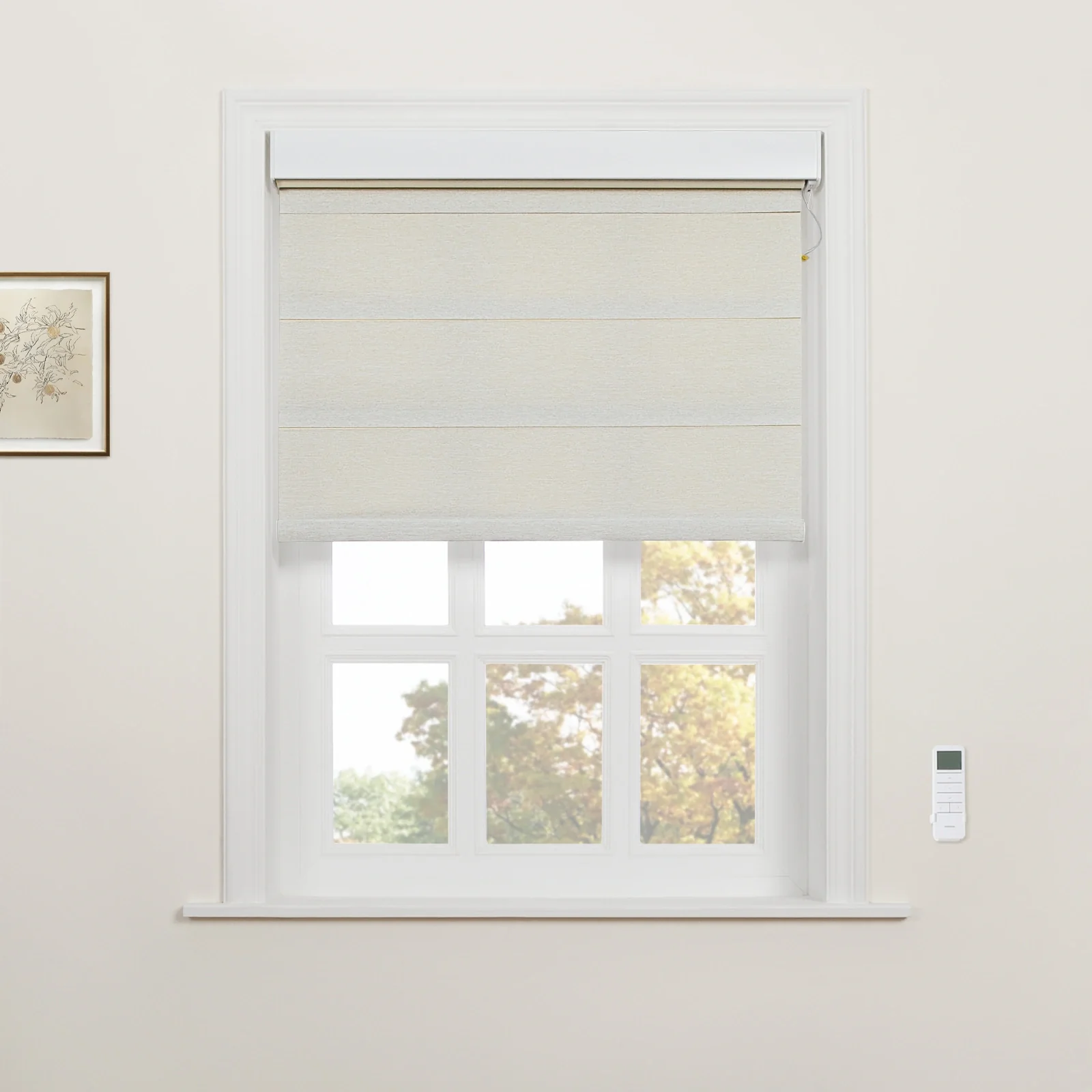 Motorized Cascade Light Filtering Sheer Shade - Image 11