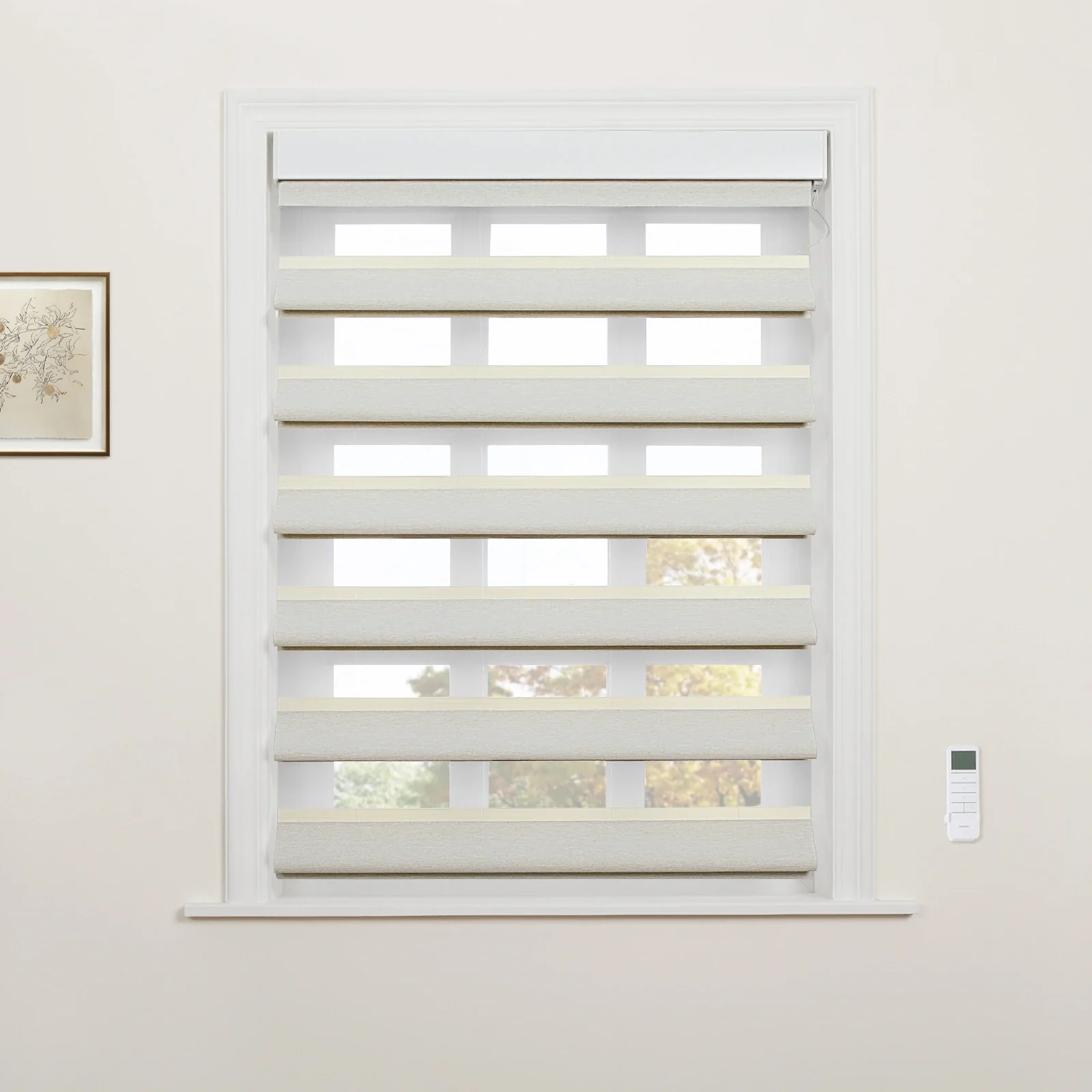 Motorized Cascade Light Filtering Sheer Shade - Image 12