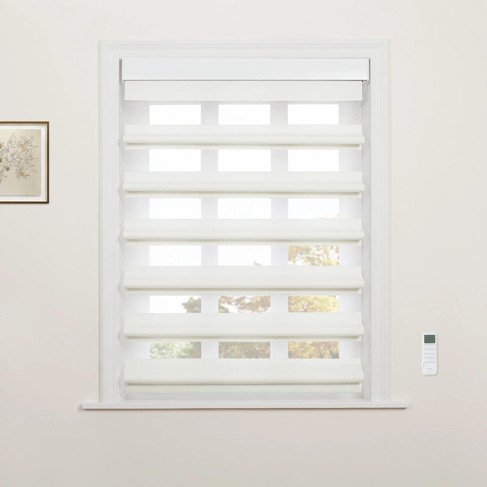 Motorized Cascade Light Filtering Sheer Shade - Image 2